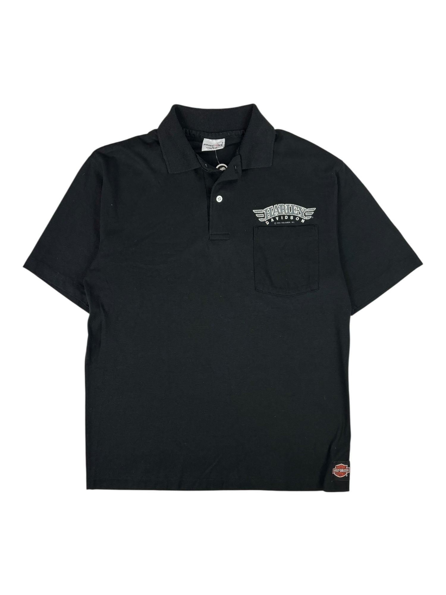 (L) Harley Davidson Polo Graphic Tee