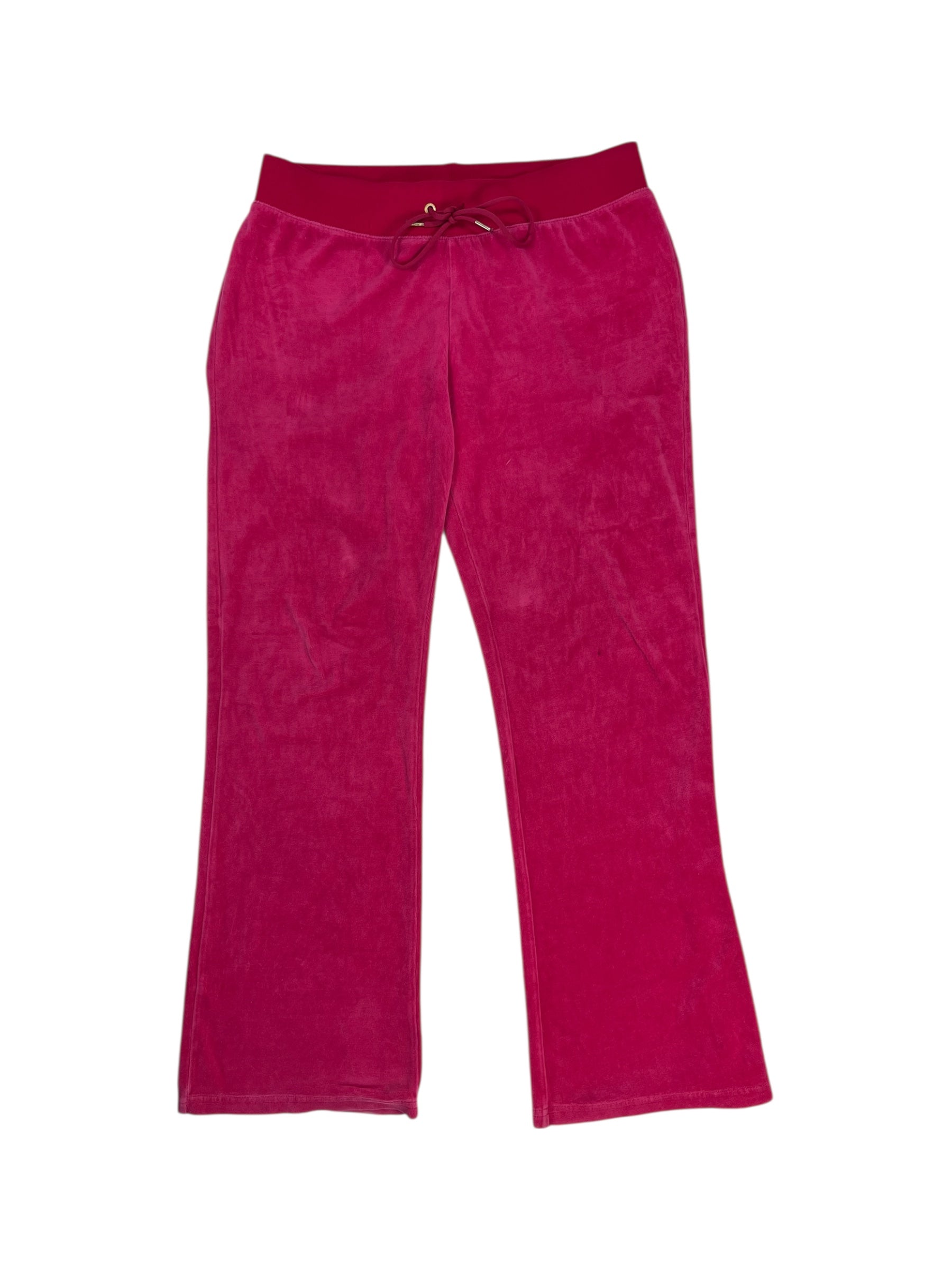 (M) Juicy Couture Hot Pink Velour Sweatpants