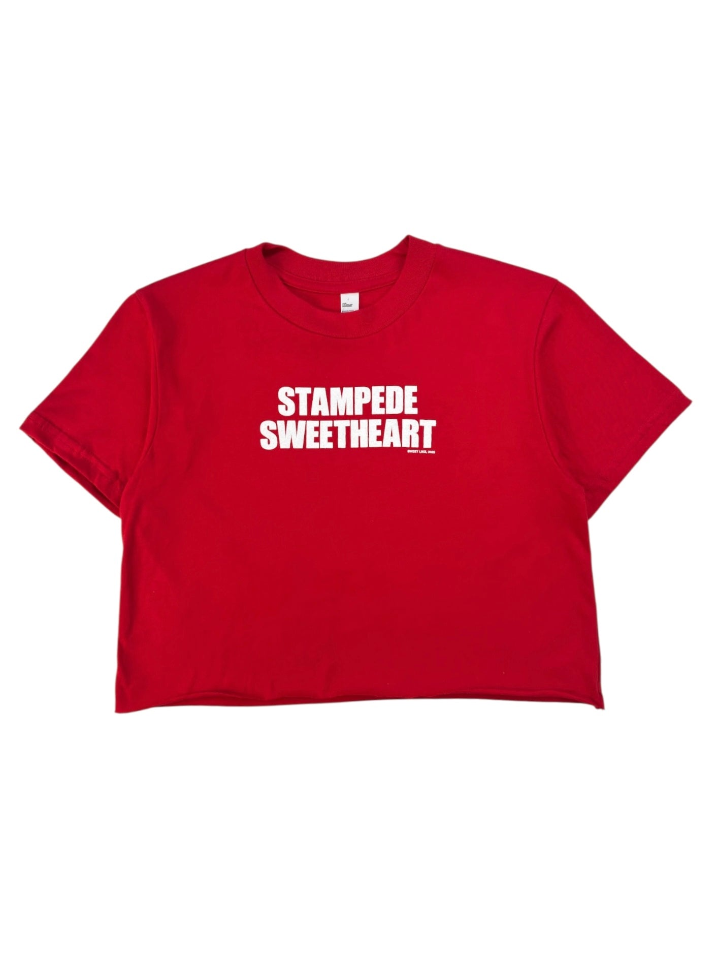 Stampede Sweetheart Crop Top