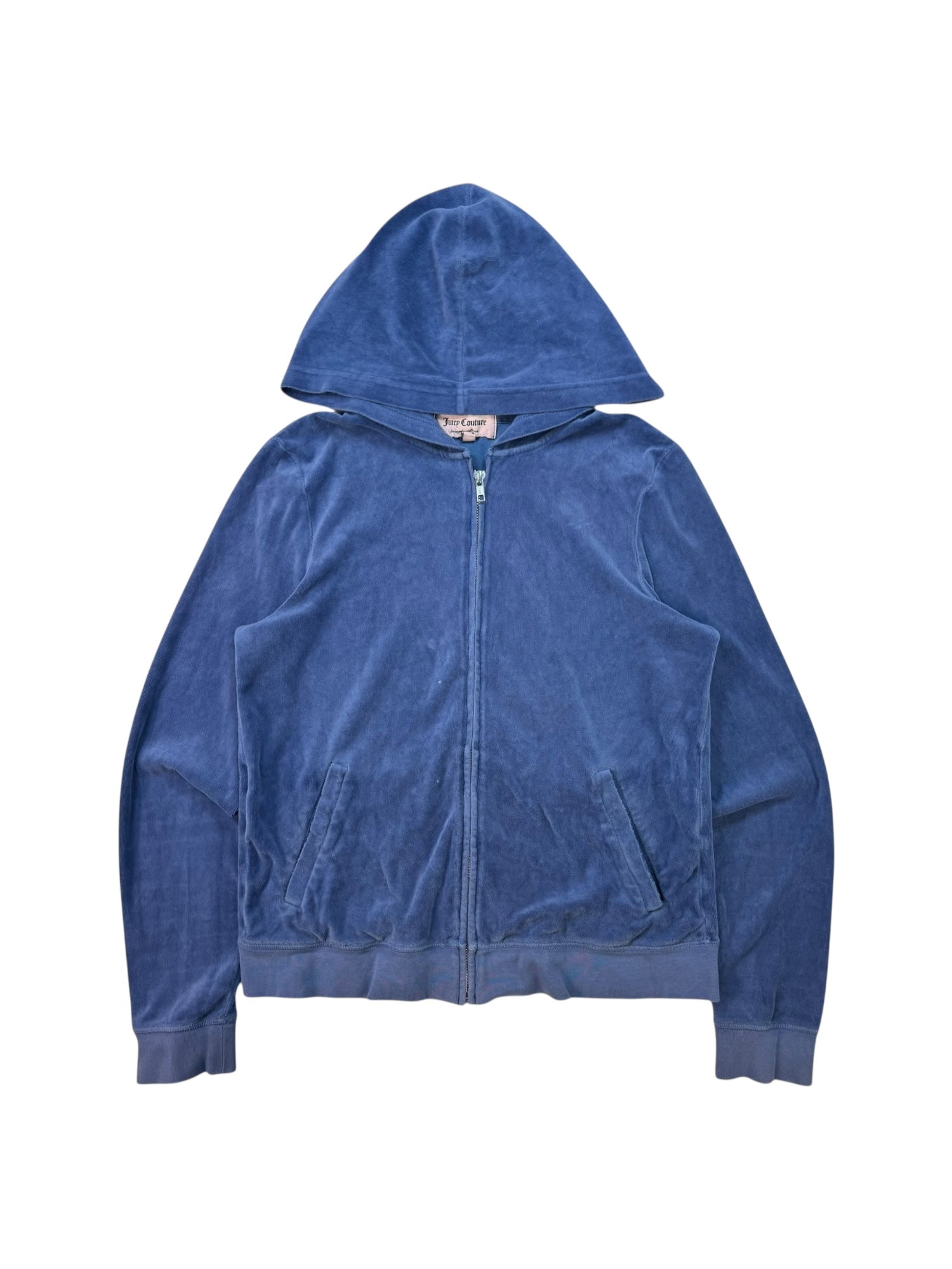 (M) Lavender Blue Juicy Couture Zip-Up Hoodie