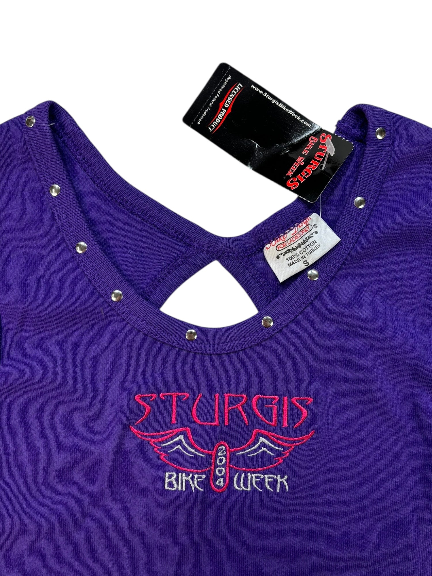 (S) Sturgis 2204 Bike Week Purple Tank