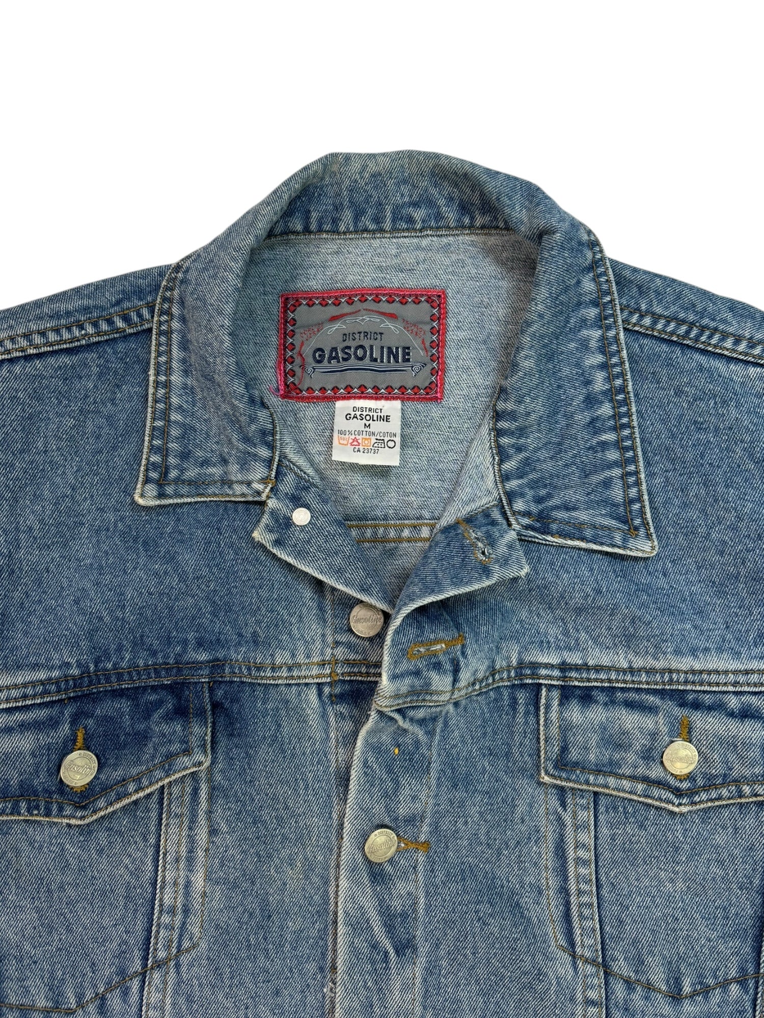 (M) District Gasoline Denim Jacket