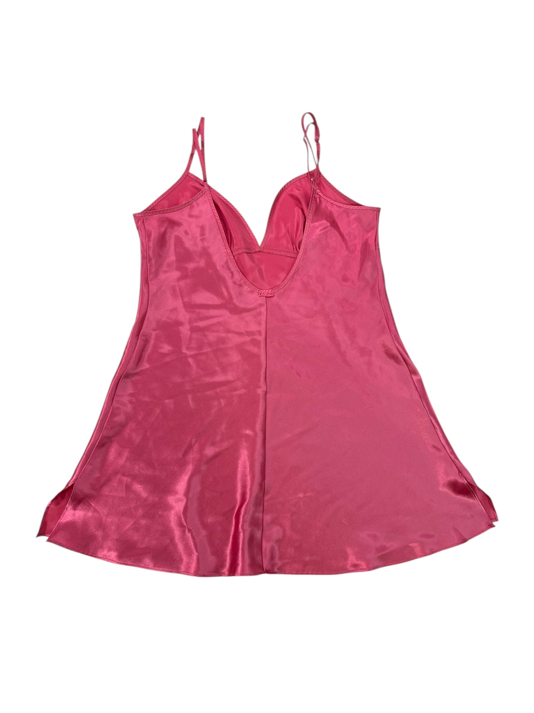 (L) La Senza Pink Low Back Slip