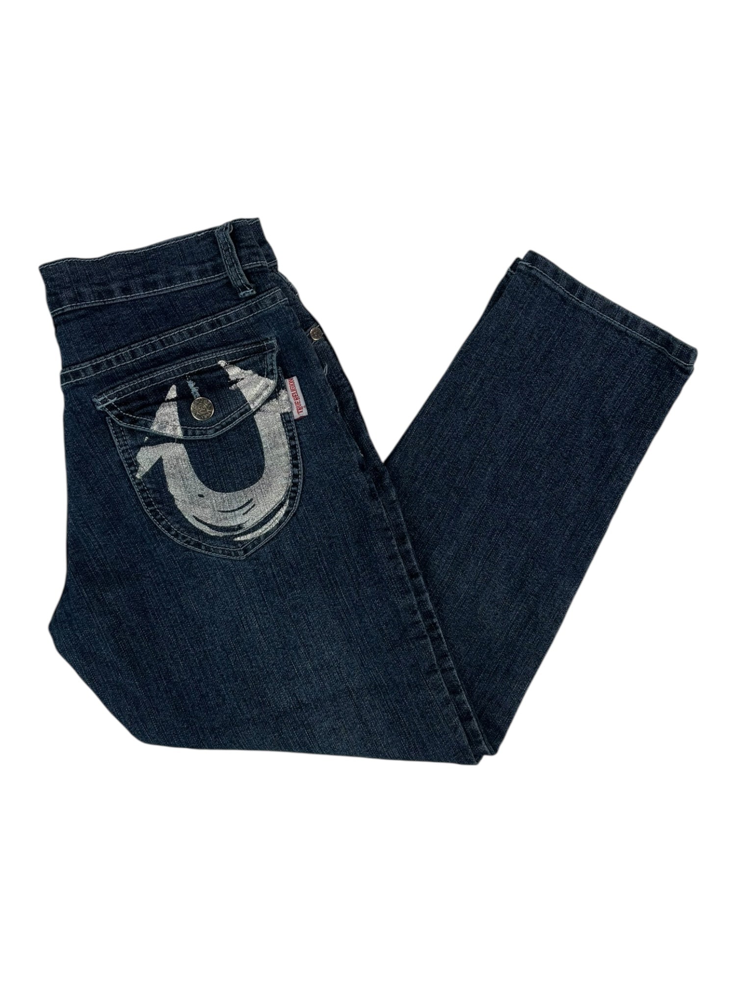 (26) True Religion Capri Pants