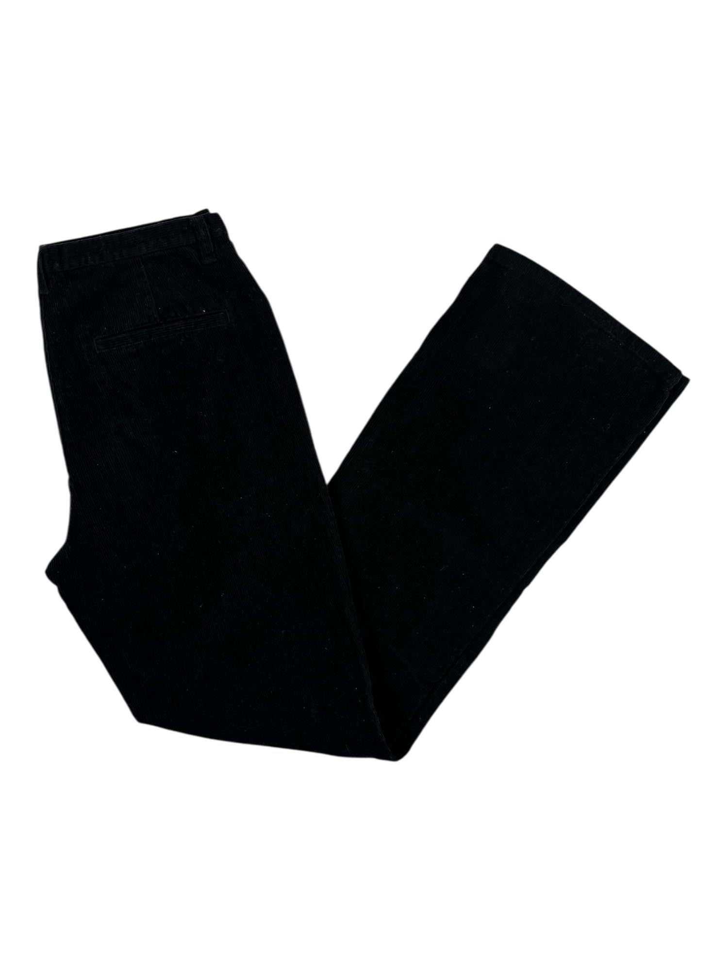 (30) Black Corduroy Flare Pants