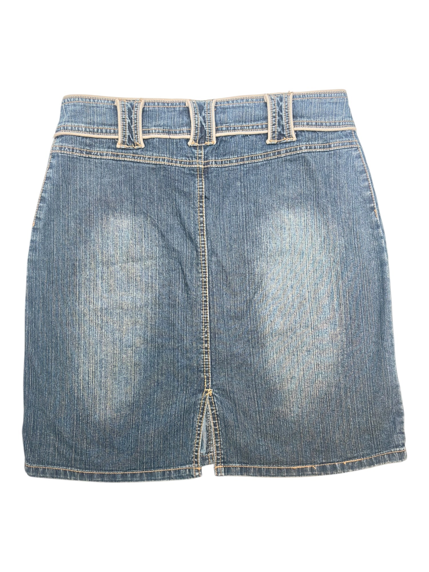 (30) Palmetto Midi Denim Skirt