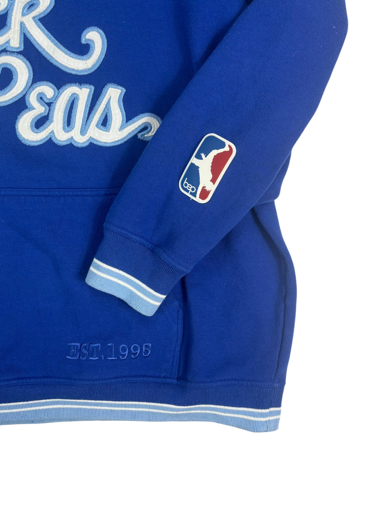 (XL) Vintage Royal Blue Black Eyed Peas Hoodie