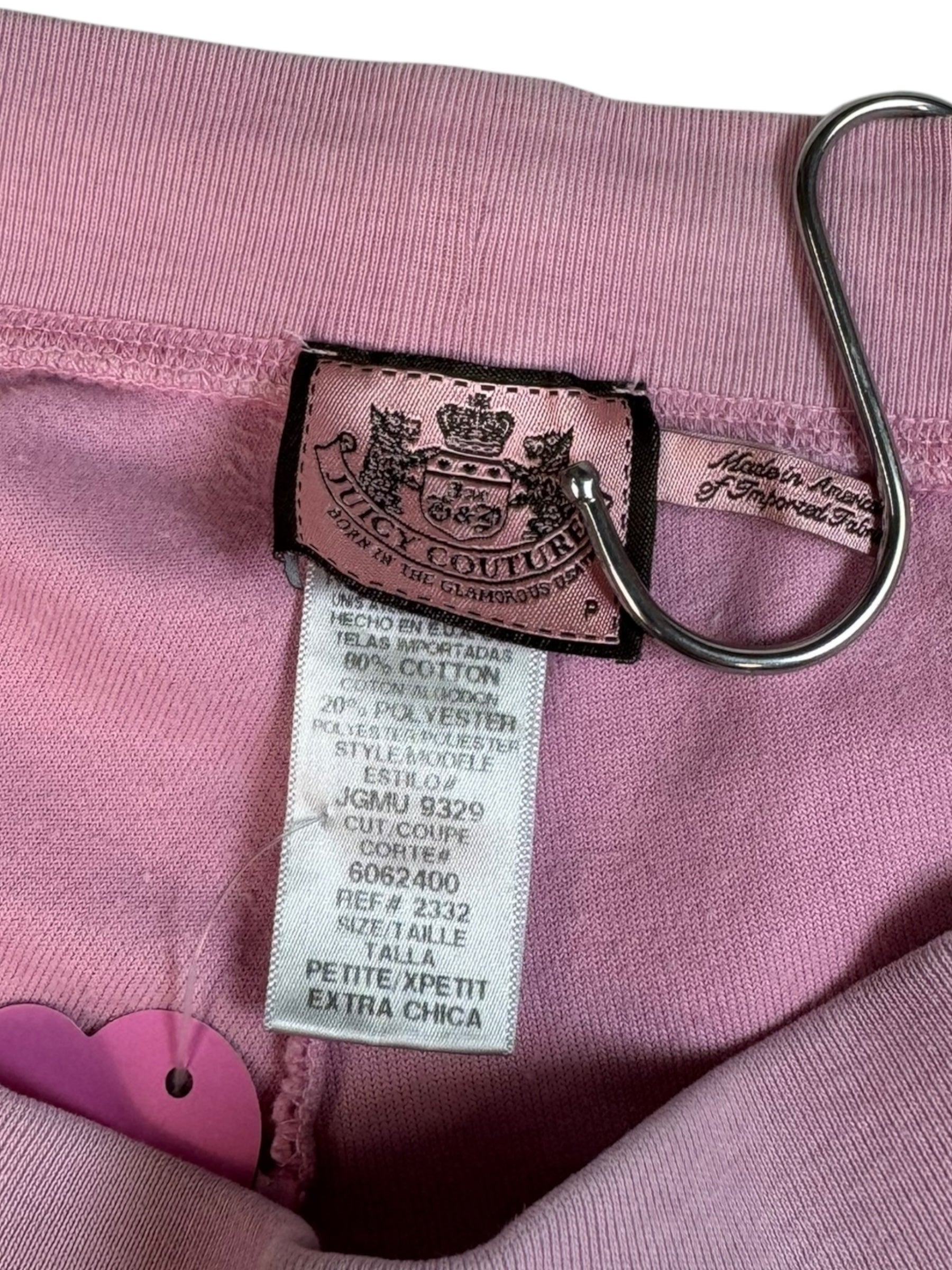 (XS) Light Pink Juicy Couture Velour Pants
