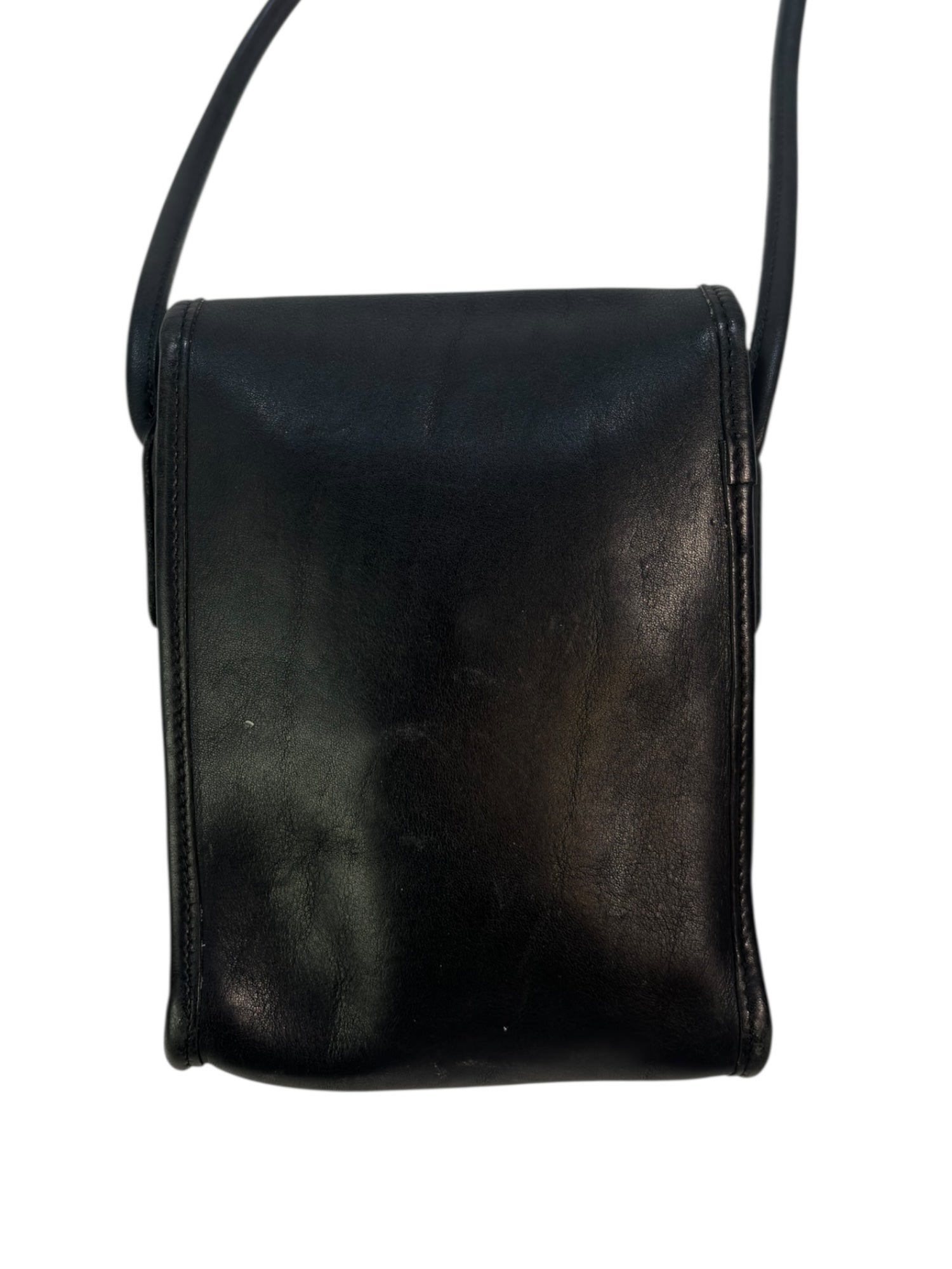 Vintage Black Coach Leather Coach