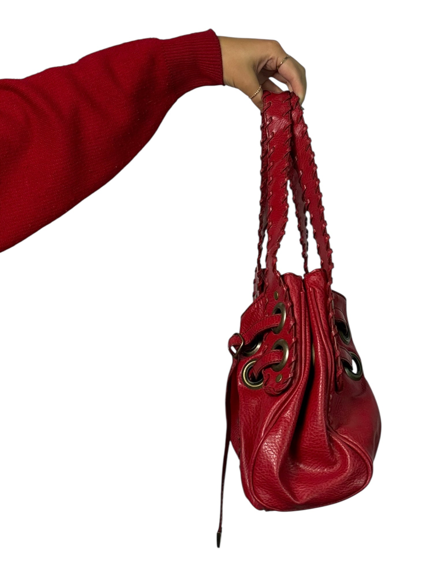 Vintage Aldo Red Leather Purse