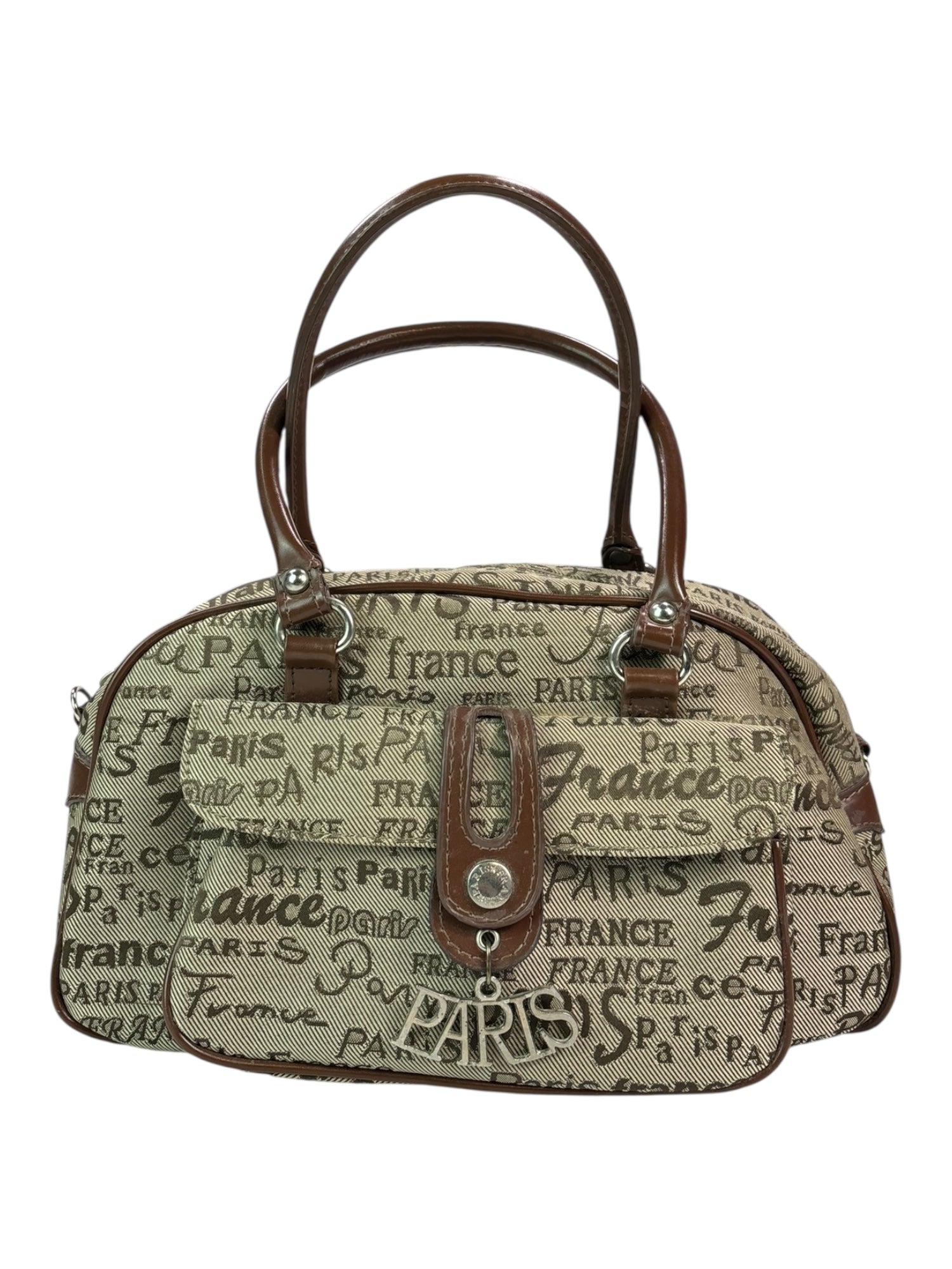 (O/S) Paris France Printed Purse