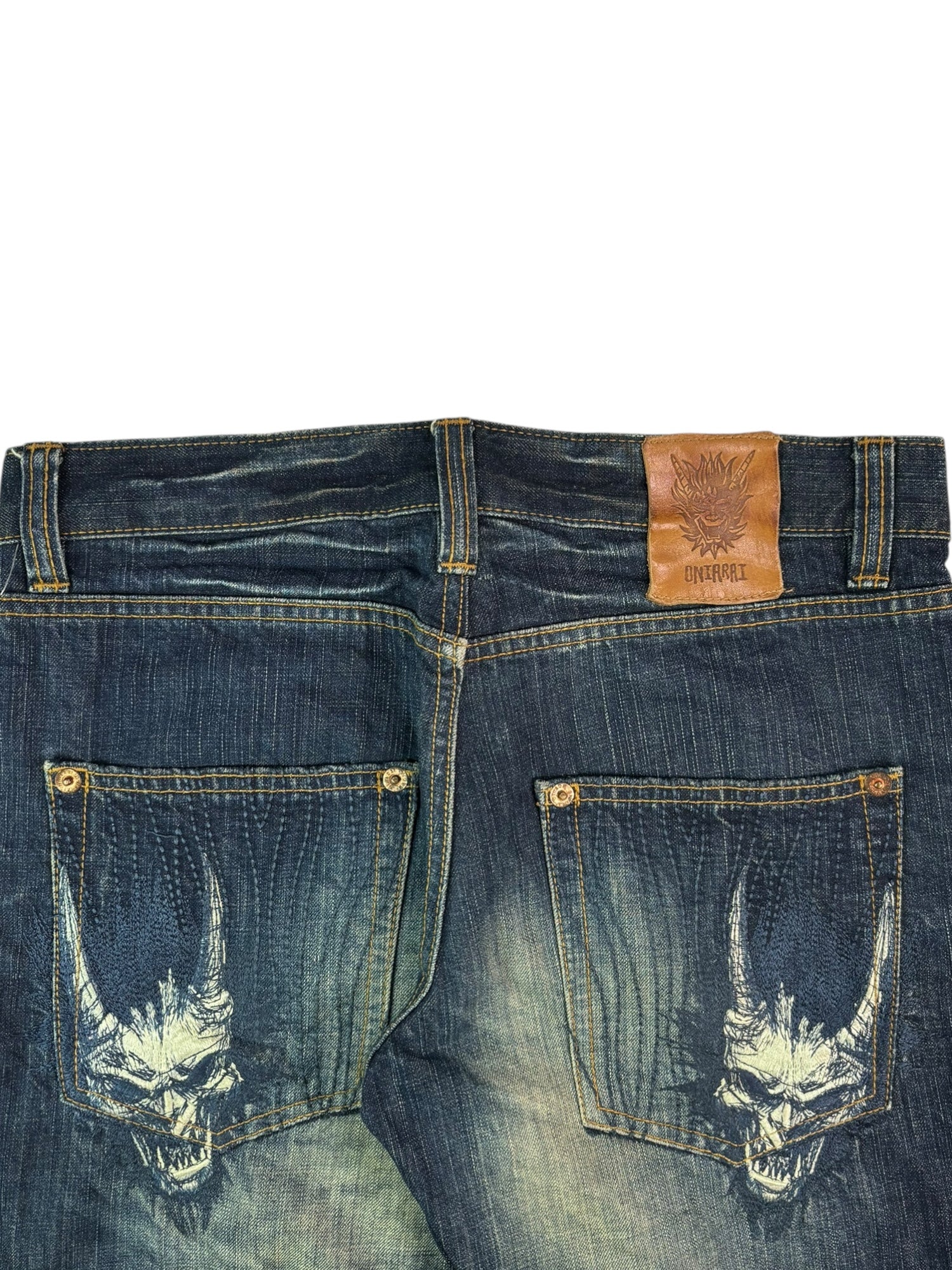 (31) Onirrri Denim with Embroidered Pockets