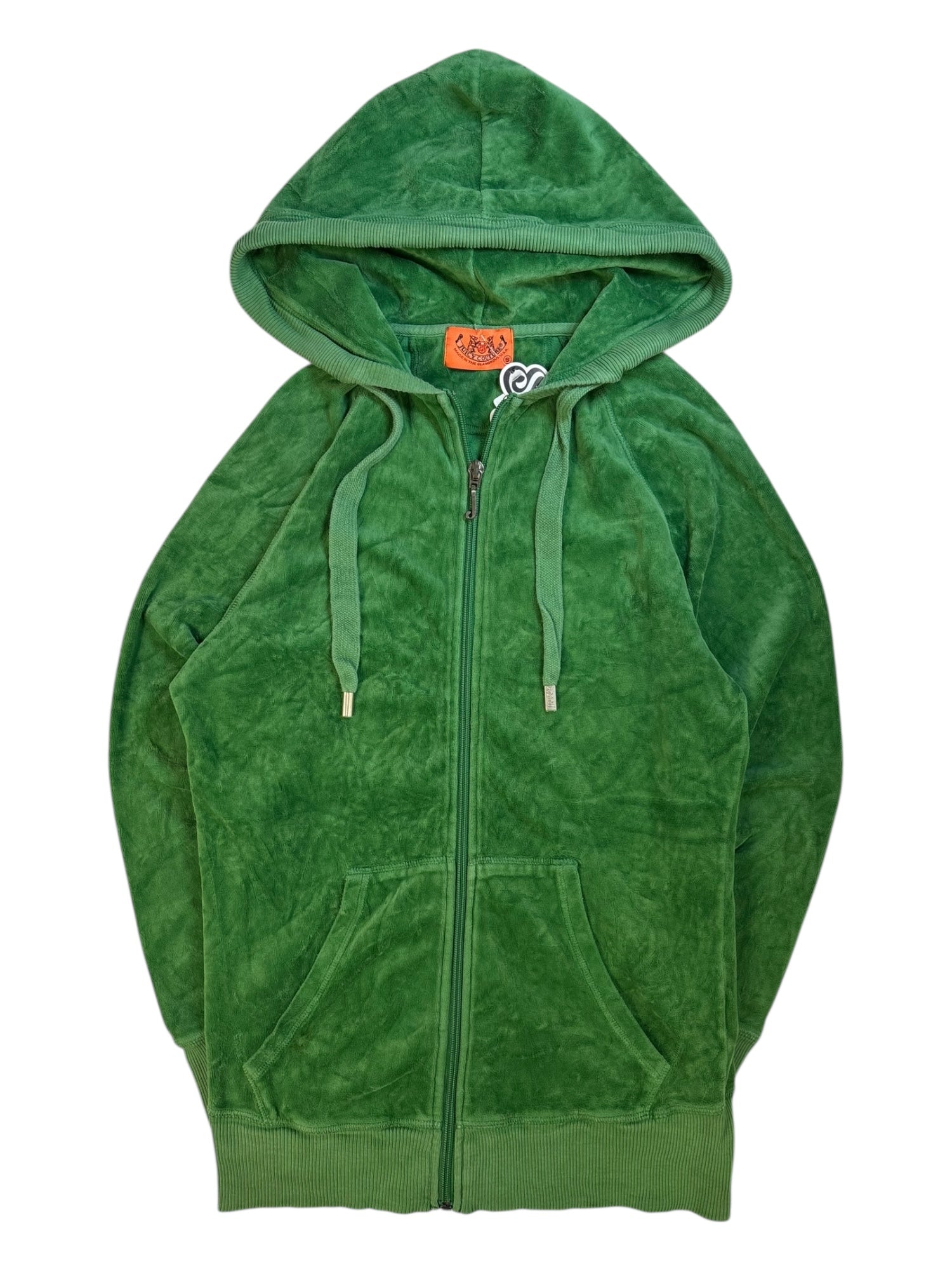 (S) Green Juicy Couture Zip Up Hoodie