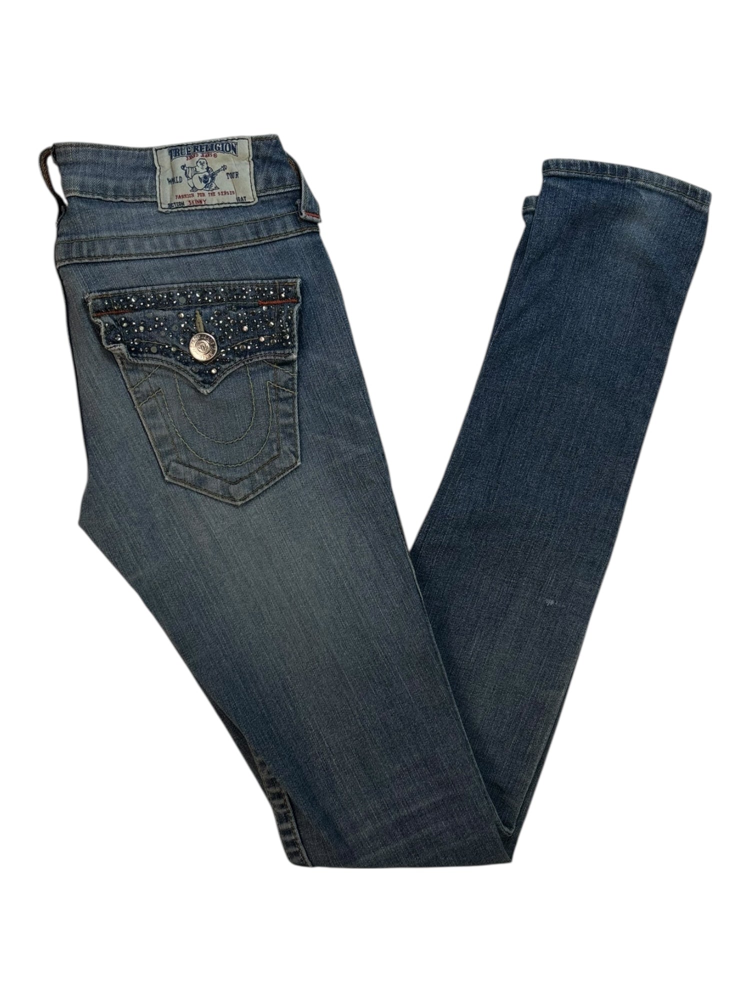 (26) True Religion Skinny Jeans