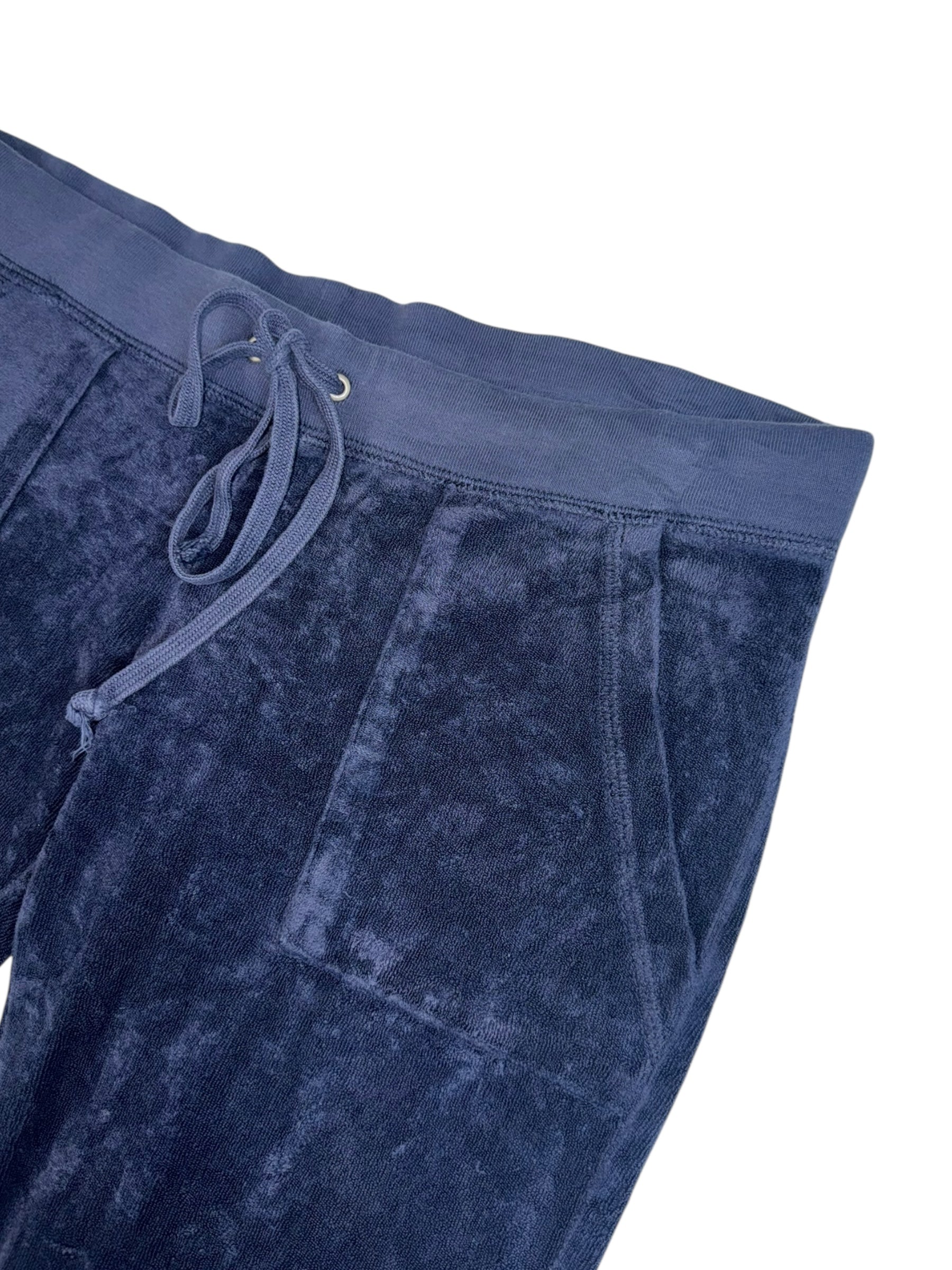 (XS) Faded Navy Pocket-detailed Juicy Couture Pants