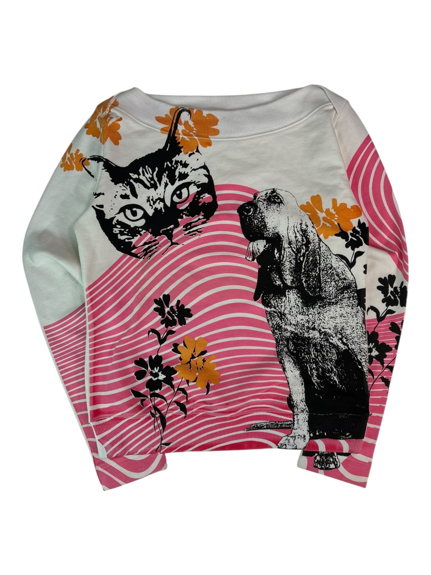 (M) Miss Sixty Off The Shoulder Crewneck