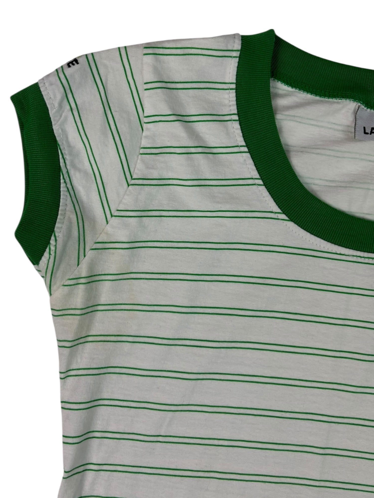 (S) Lacoste Stripped tee