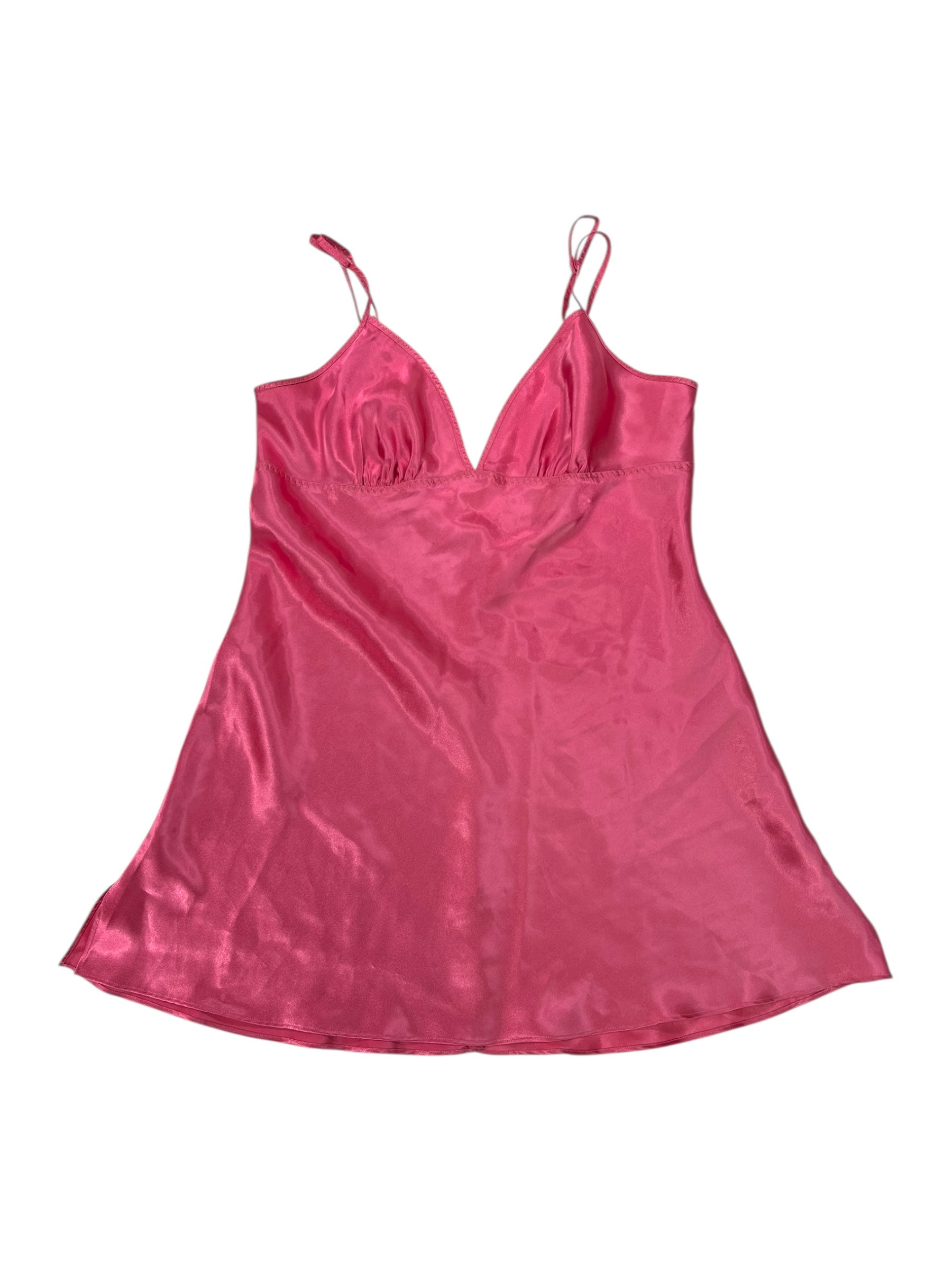 (L) La Senza Pink Low Back Slip