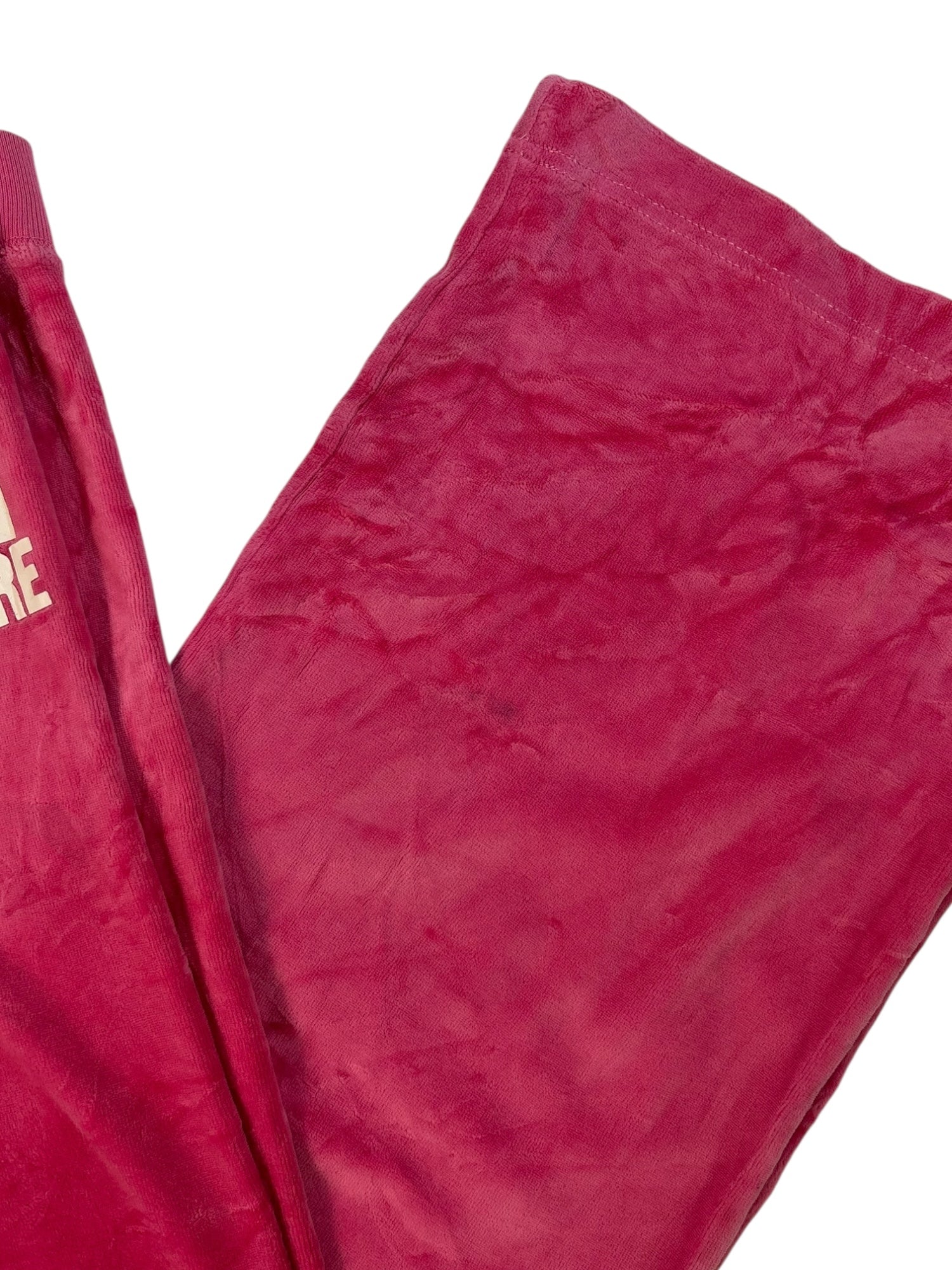 (S) Pink Juicy Couture Velour Pants