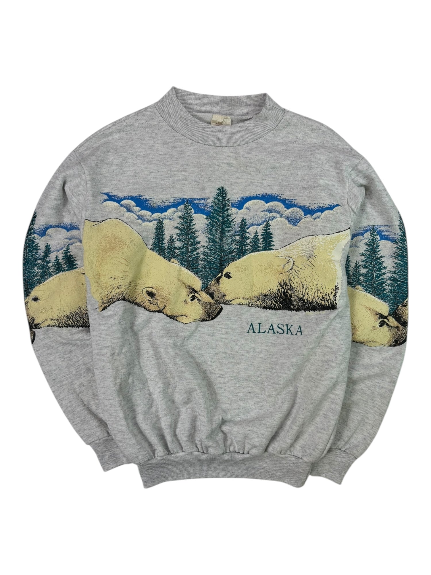 (S) Alaska Polar Bear Crewneck