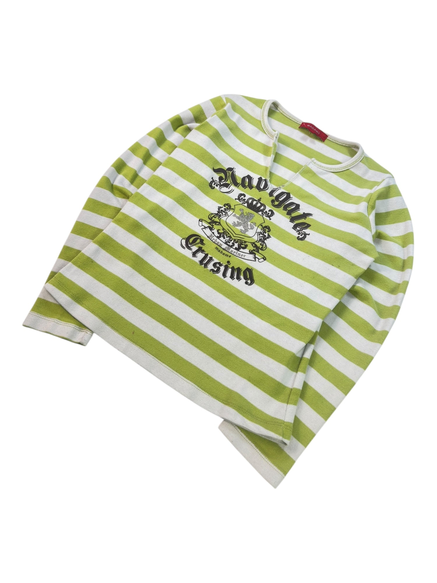 (M) Madame Stripped Longsleeve