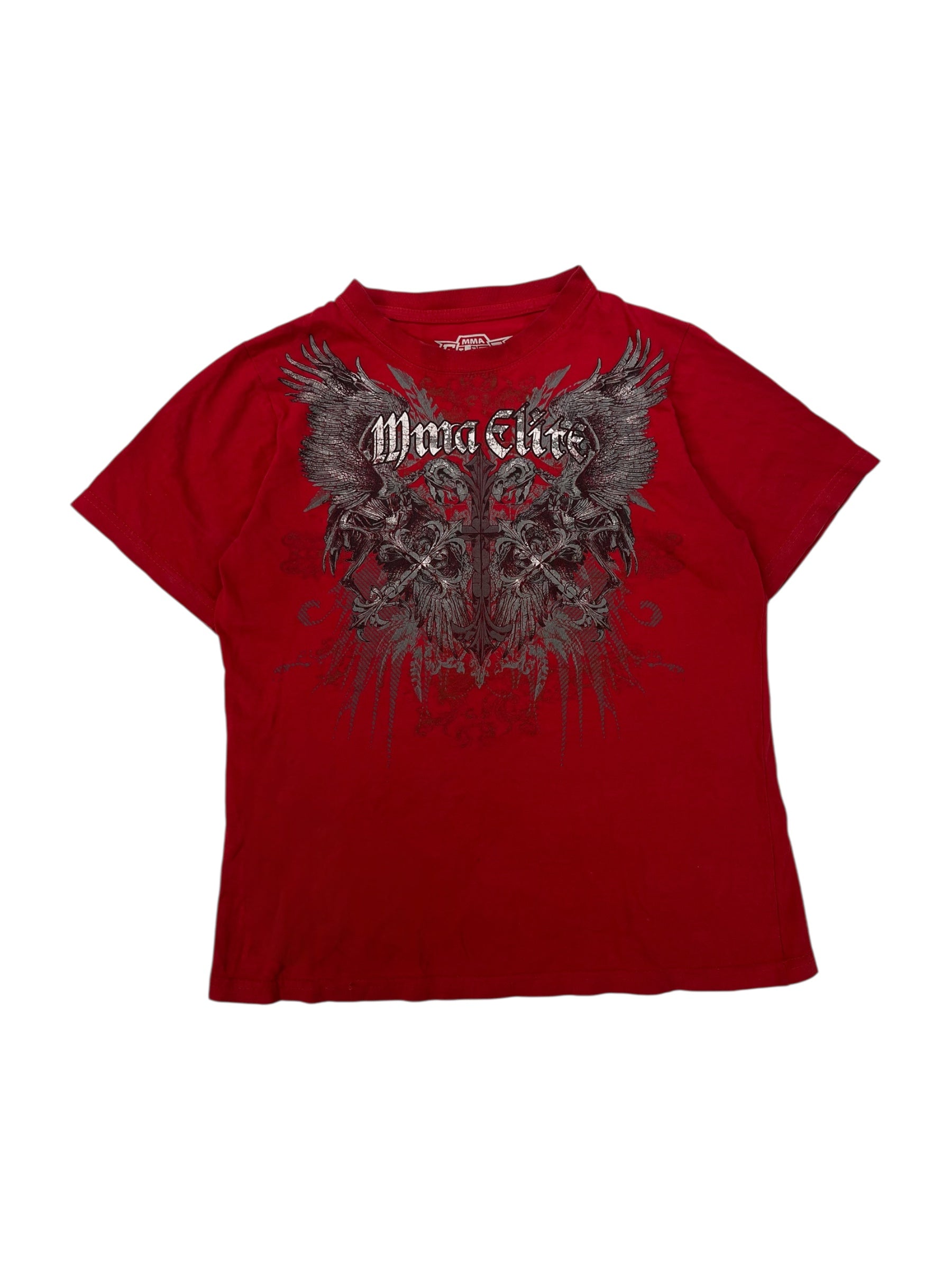 (M) MMA Elite Red Baby Tee