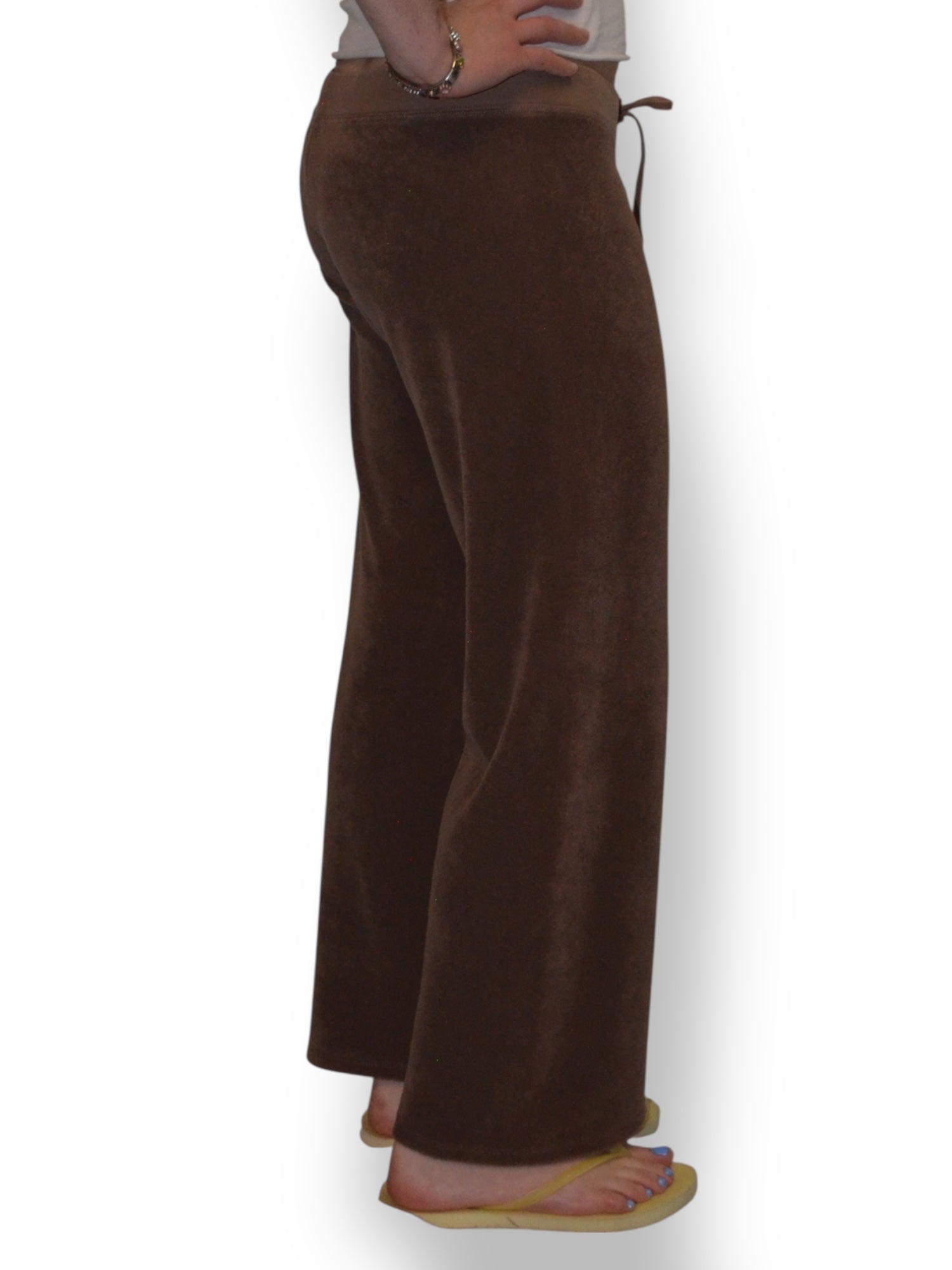 (31) Light Brown Terry Cloth Juicy Couture Pants