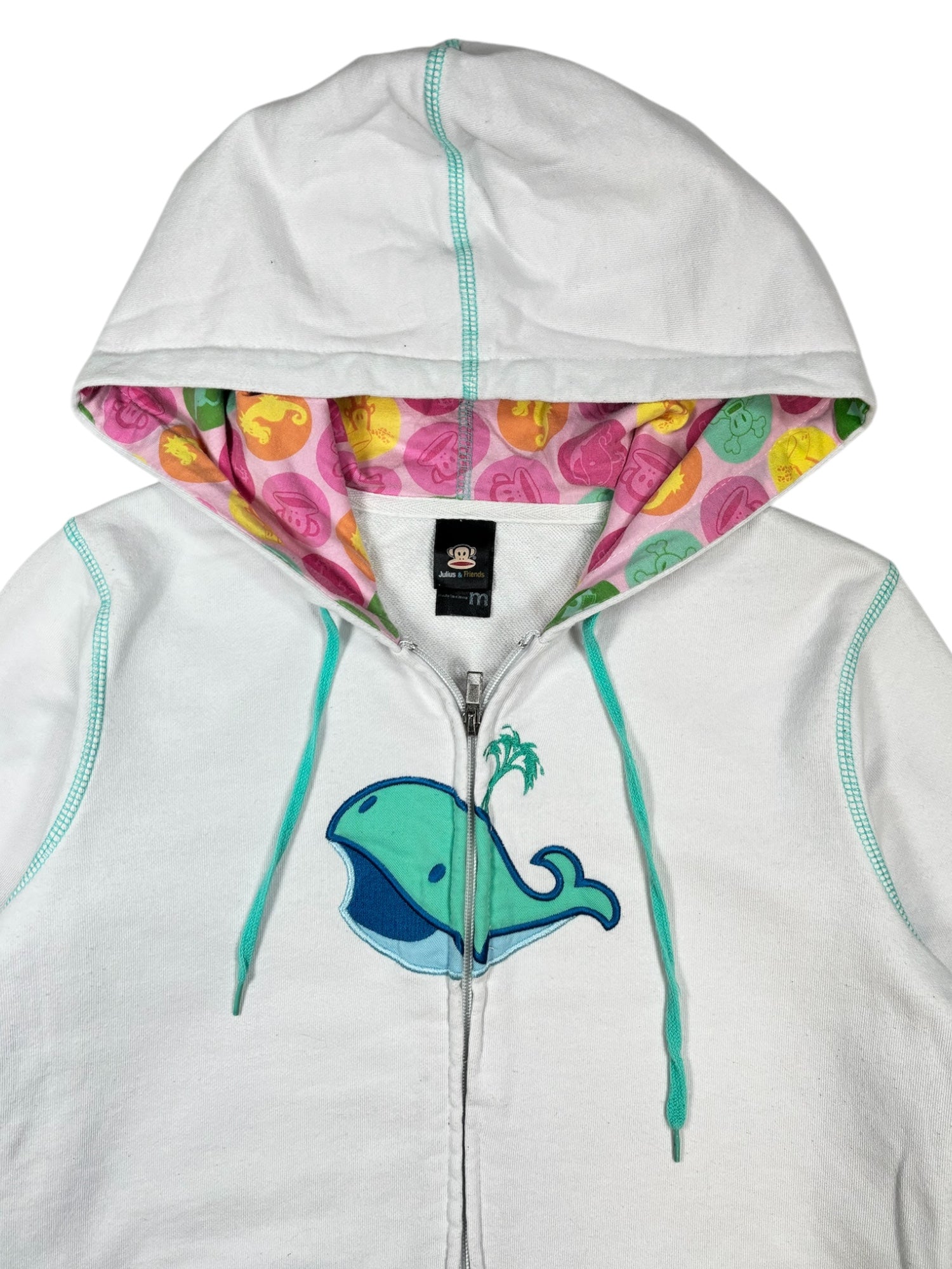 (M) Paul Frank Julius & Friends Zip Up Hoodie