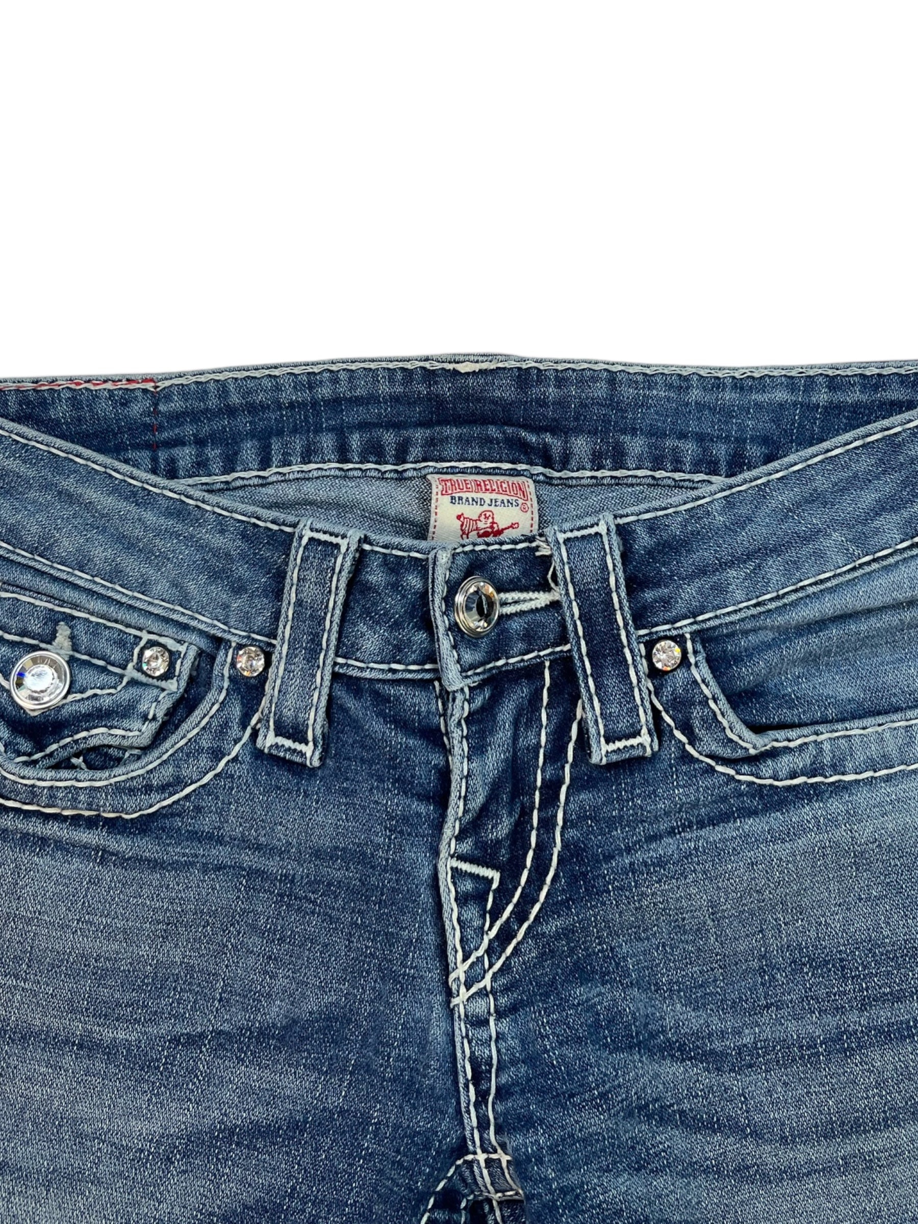 (25) True Religion Skinny Jeans