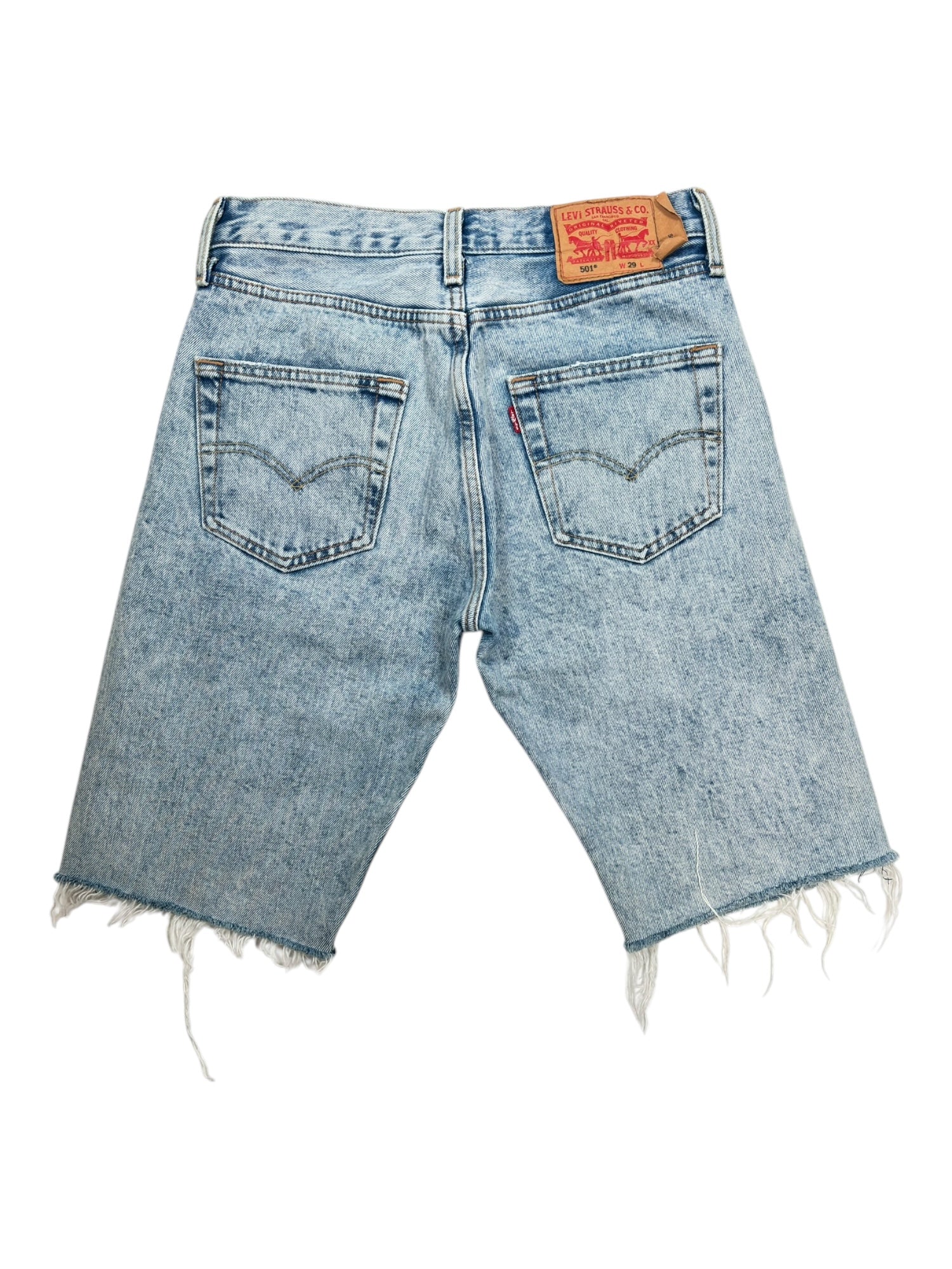 (28) Levi’s 501 Acid Wash Jorts