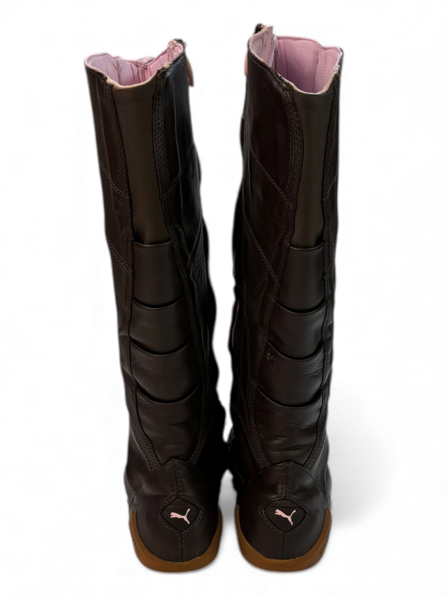 (7) PUMA Brown Satori Moto Boots