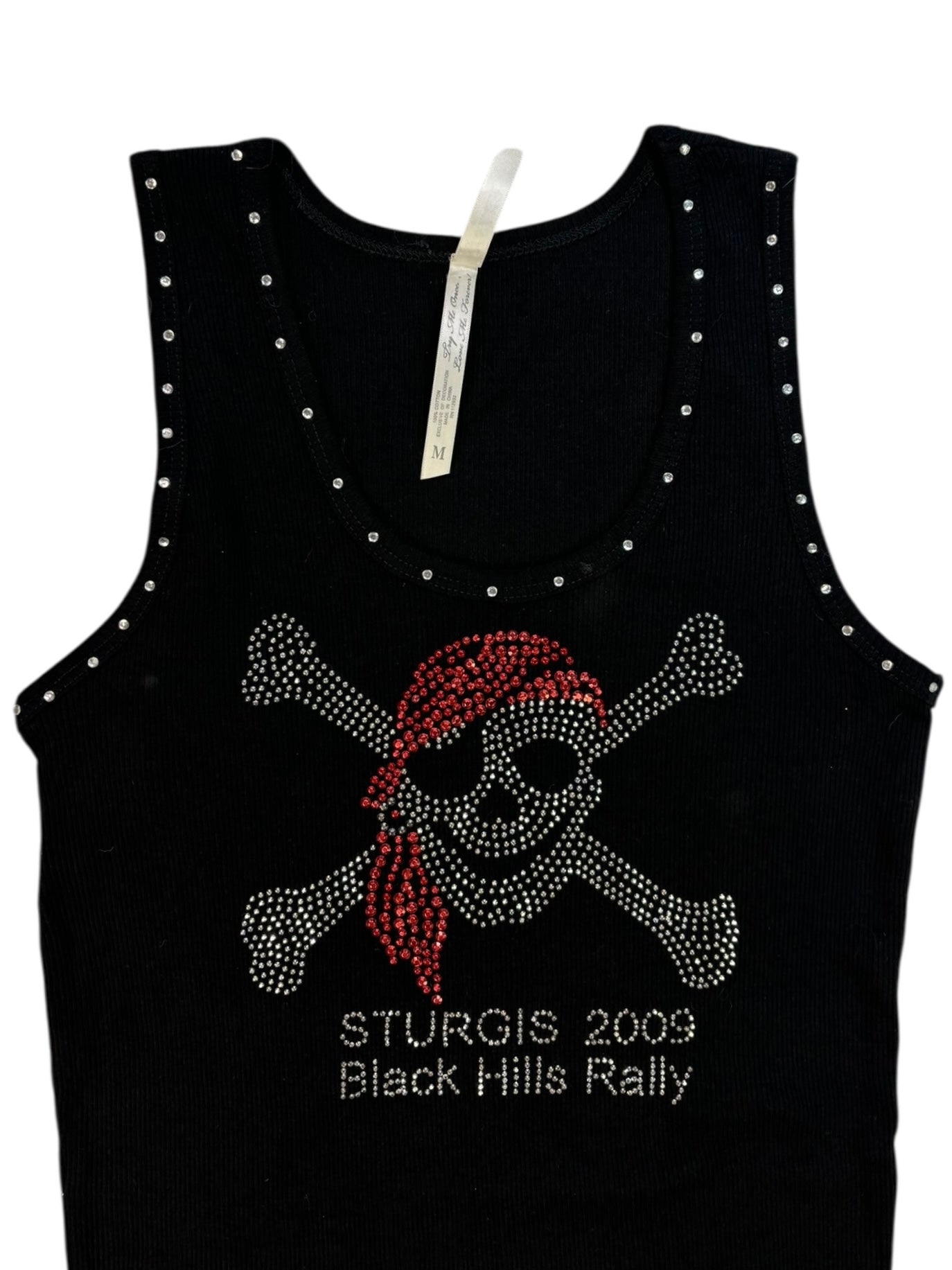 (S) Embellished Skull Sturgis 2009 Tank