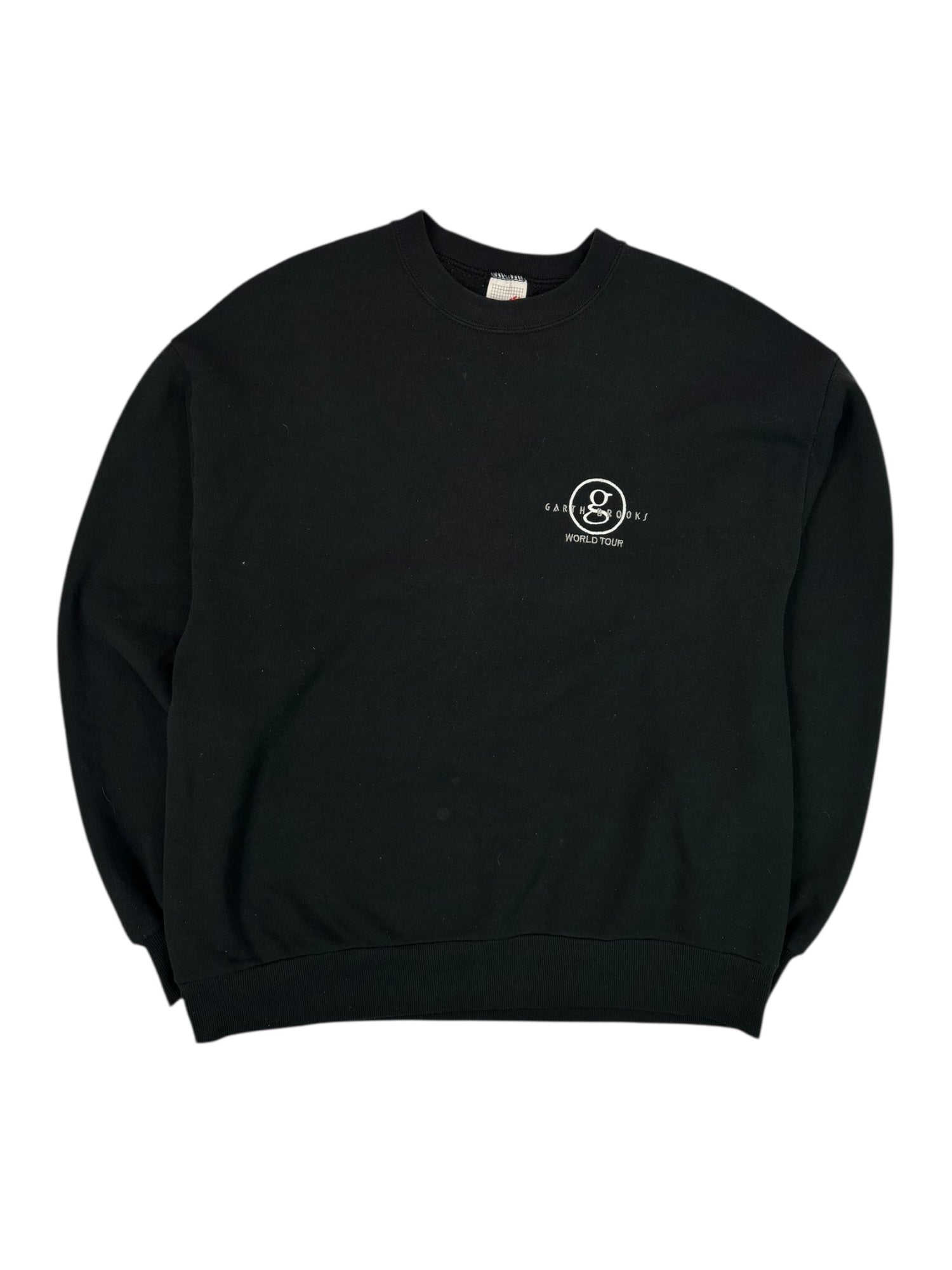 (L) Garth Brooks World Tour Black Crewneck