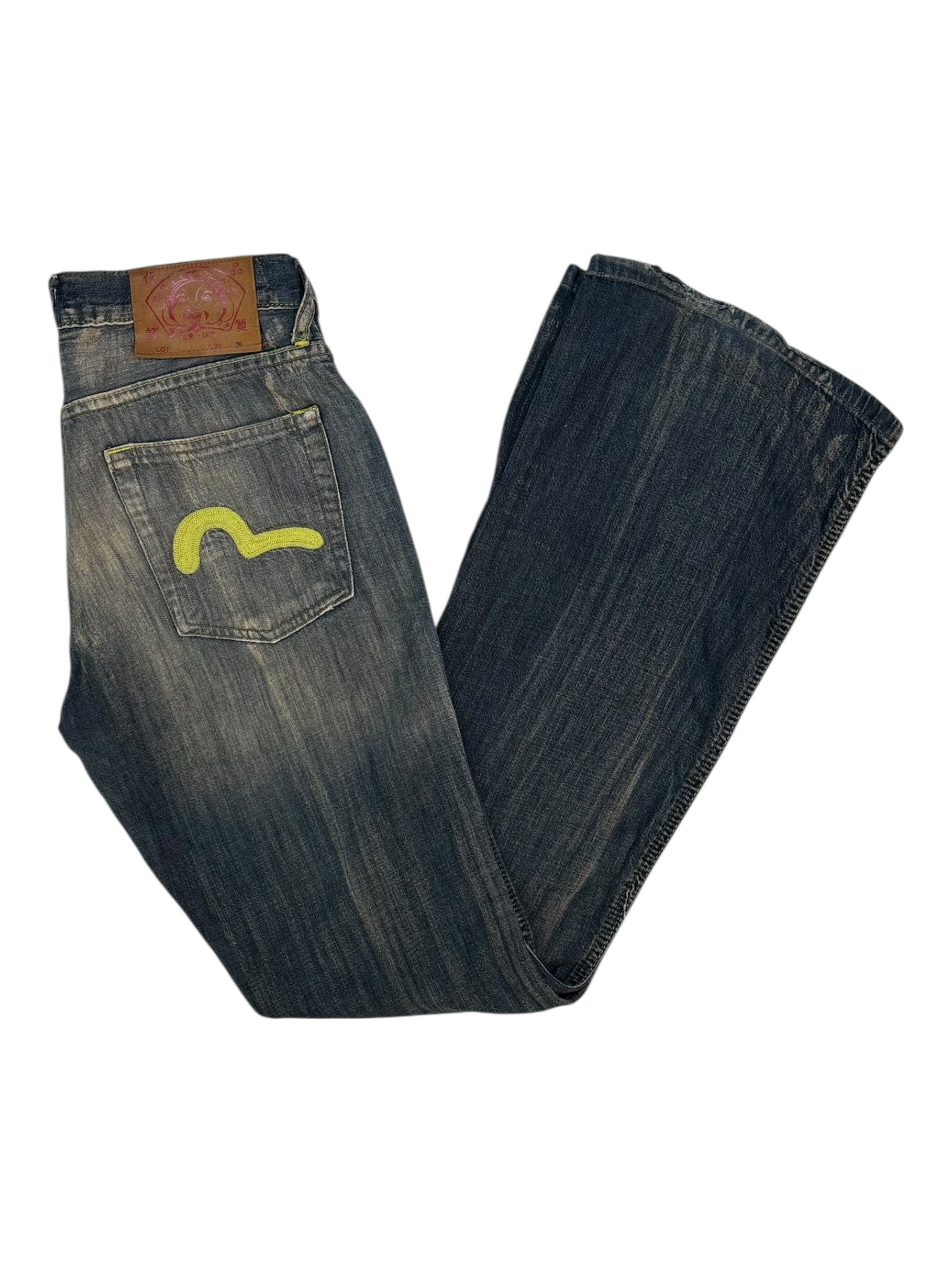 (27) Evisu Flare Denim