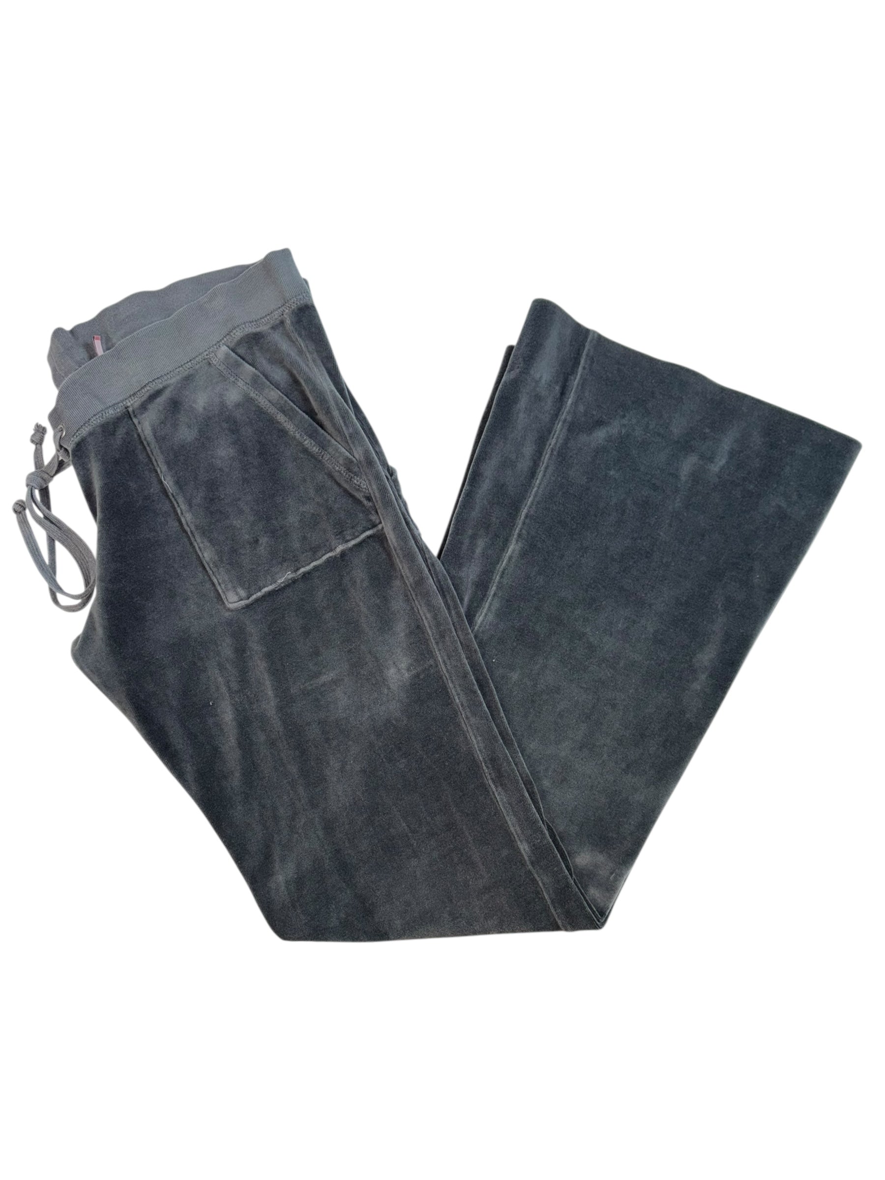 (M) Grey Juicy Couture Velour Pants