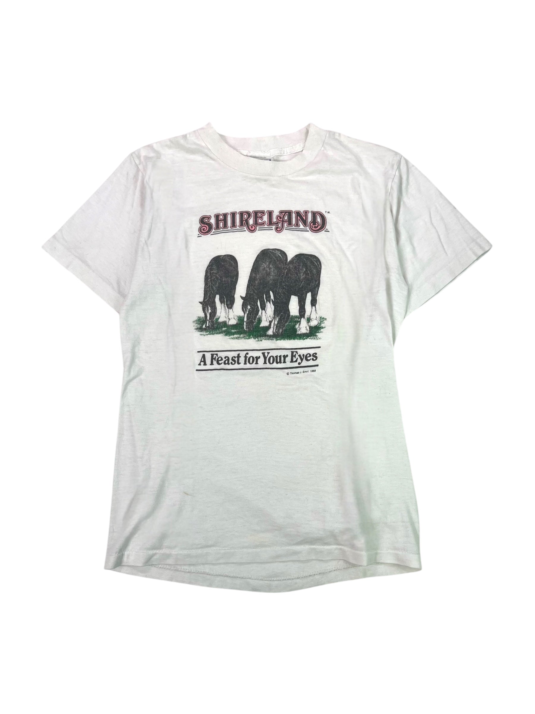 (M) 1988 Shireland Horse Graphic Tee