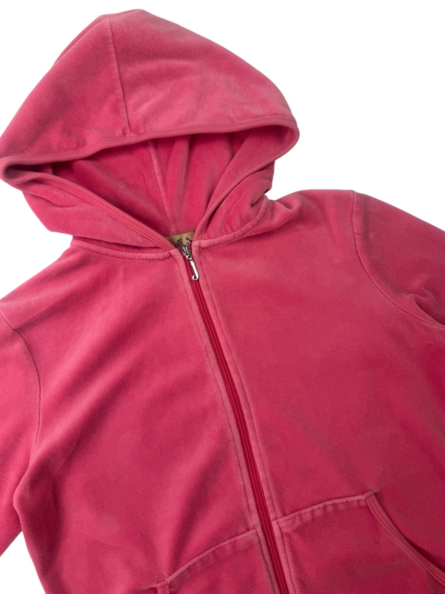 (M) Peachy Pink Velour Juicy Couture Top