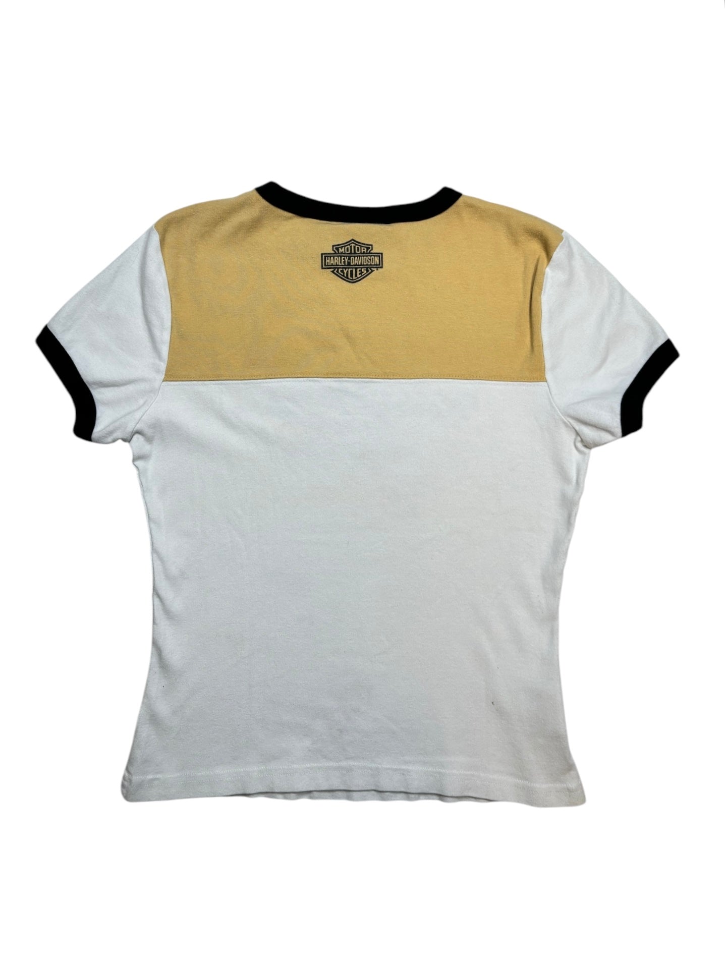 (S) Harley Davidson Baby Ringer Tee