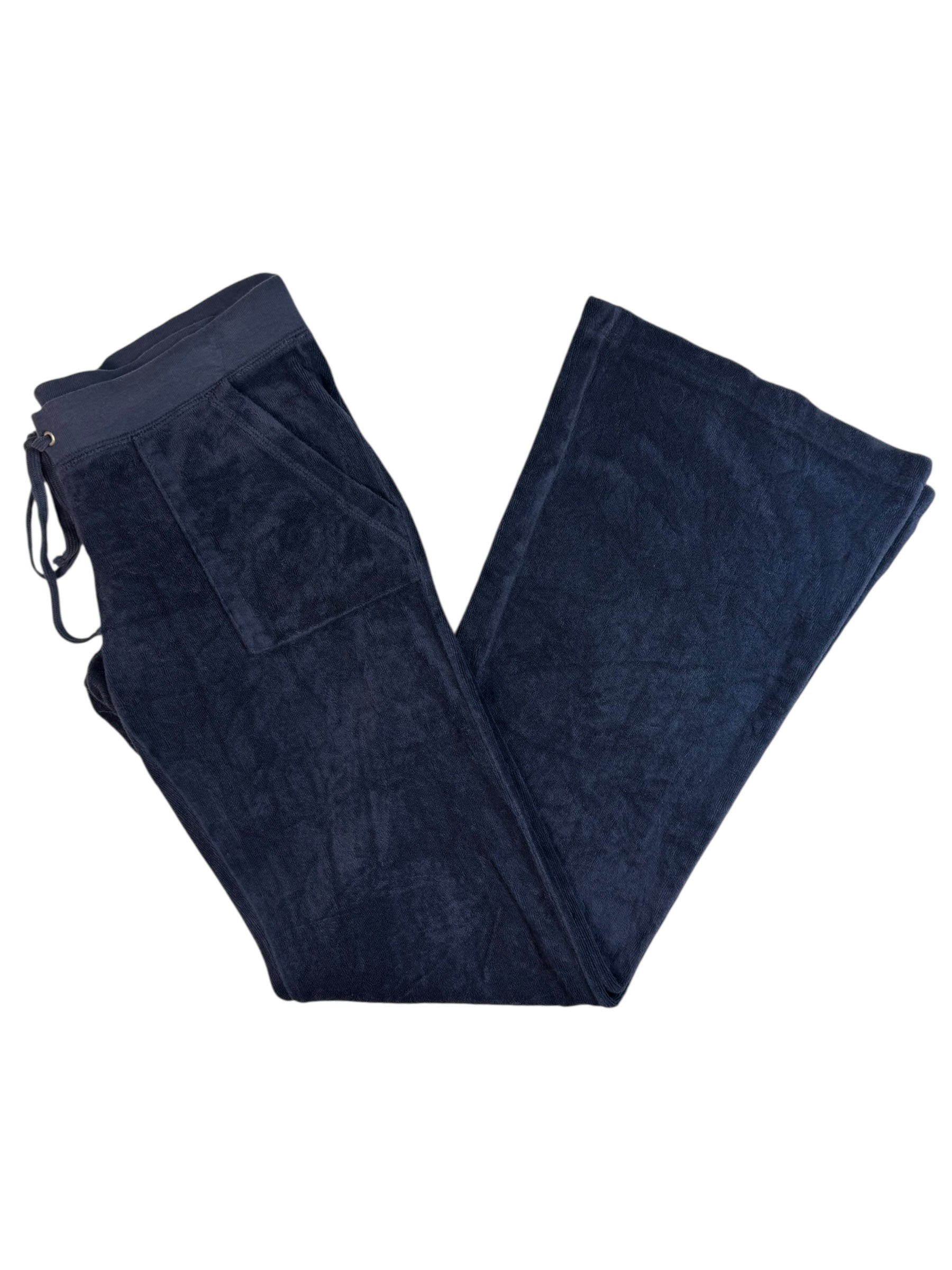 (XS) Faded Navy Pocket-detailed Juicy Couture Pants
