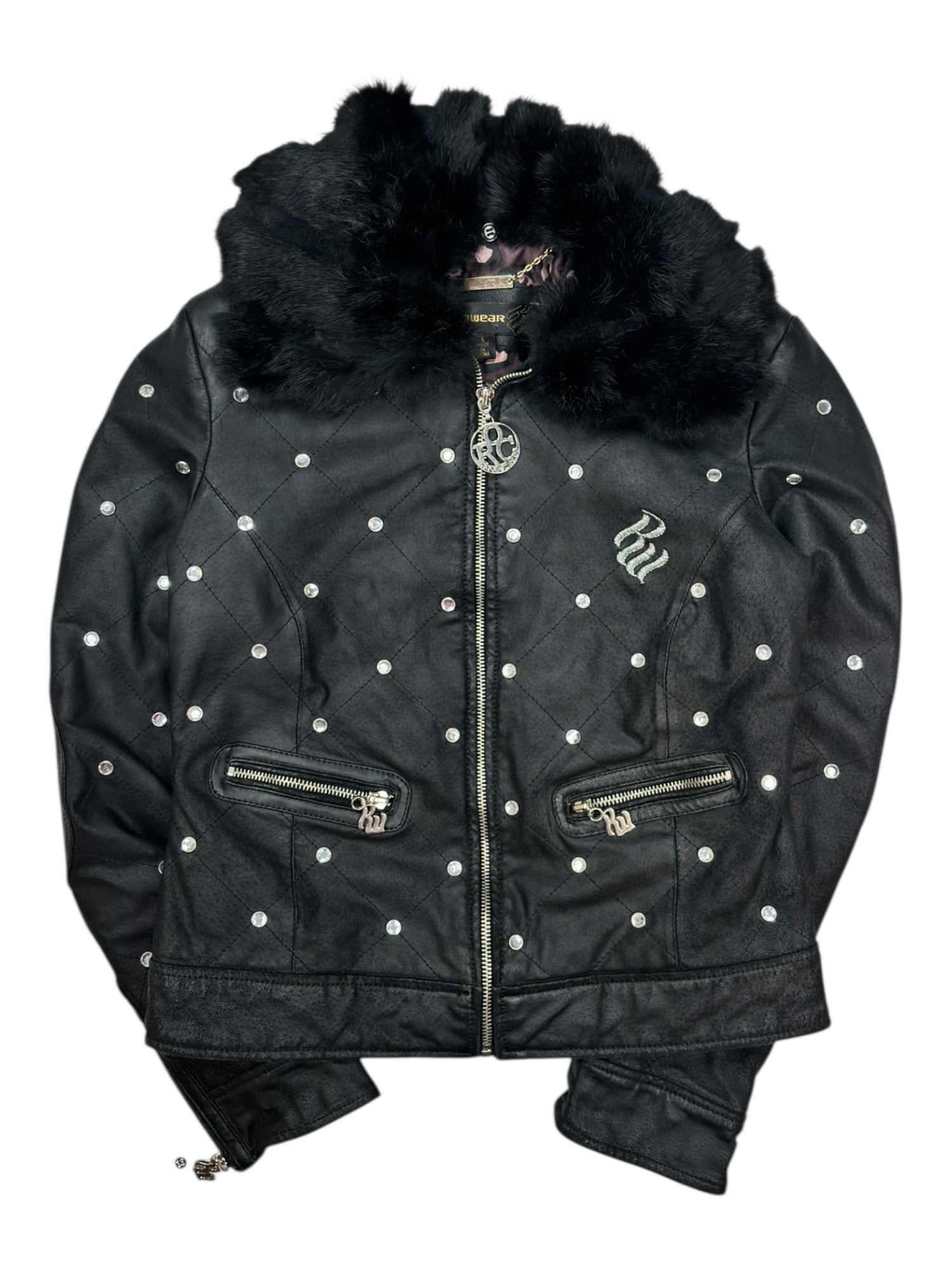 (S) Rocawear Fur Trimmed Jacket