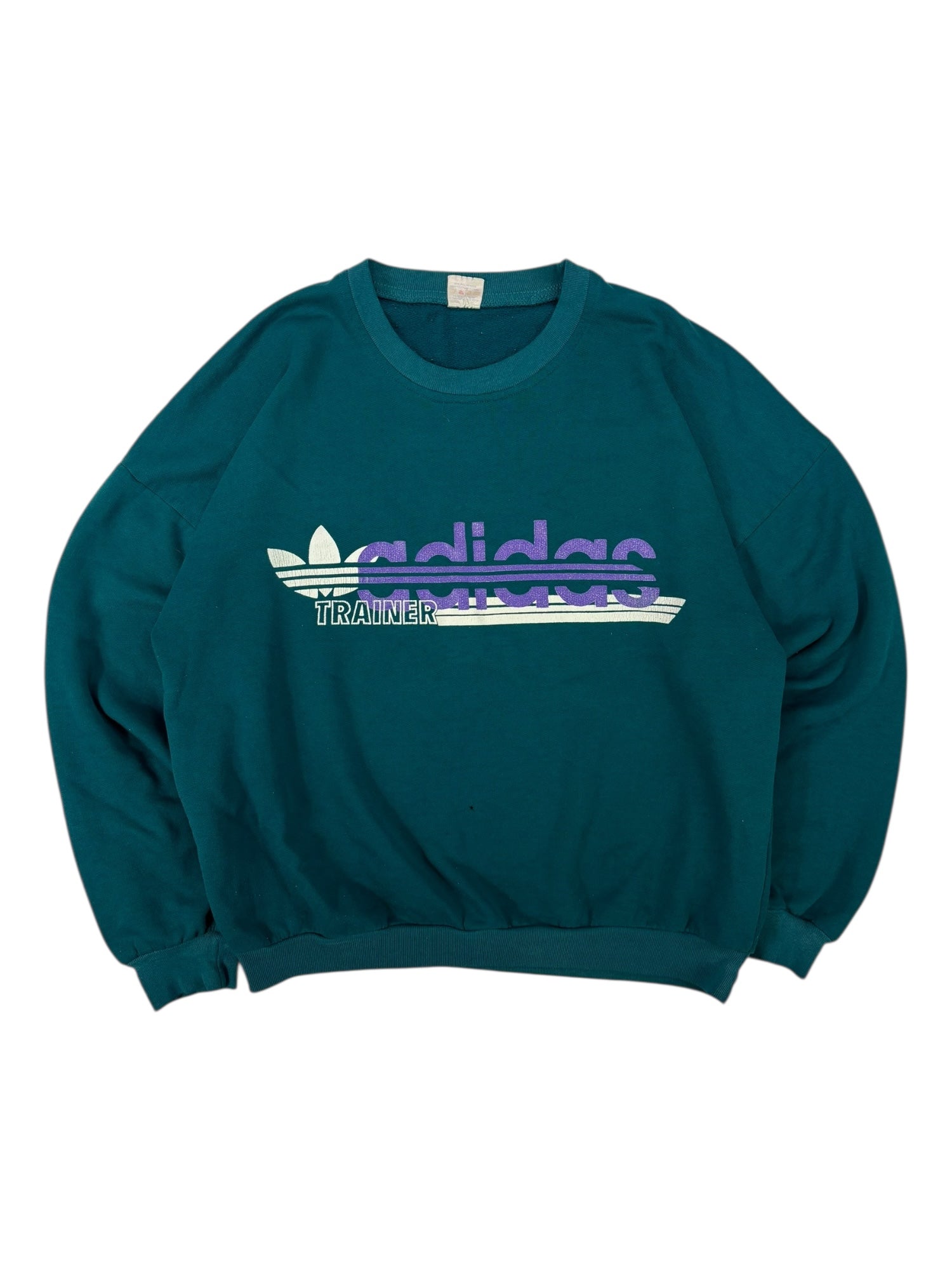(M) Vintage Adidas Trainer Crewneck