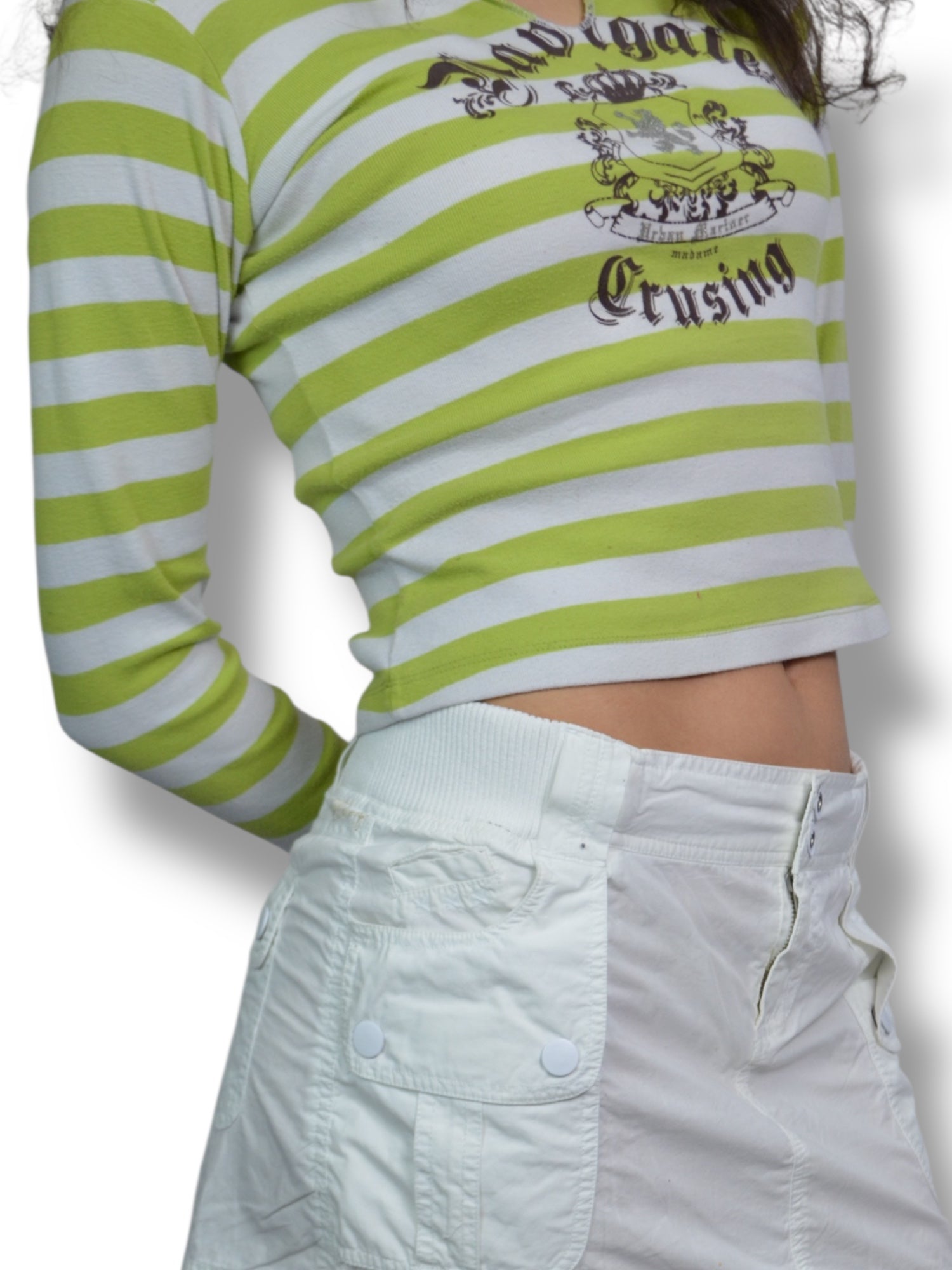 (M) Madame Stripped Longsleeve
