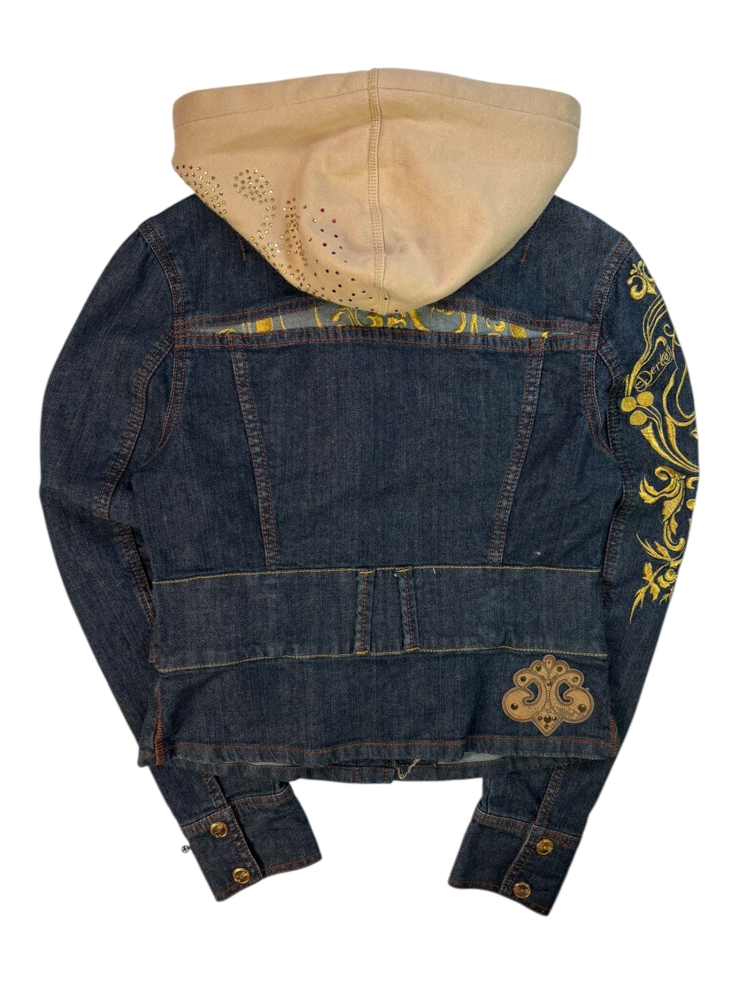 (M) Deréon Embellished Denim Jacket/Hoodie