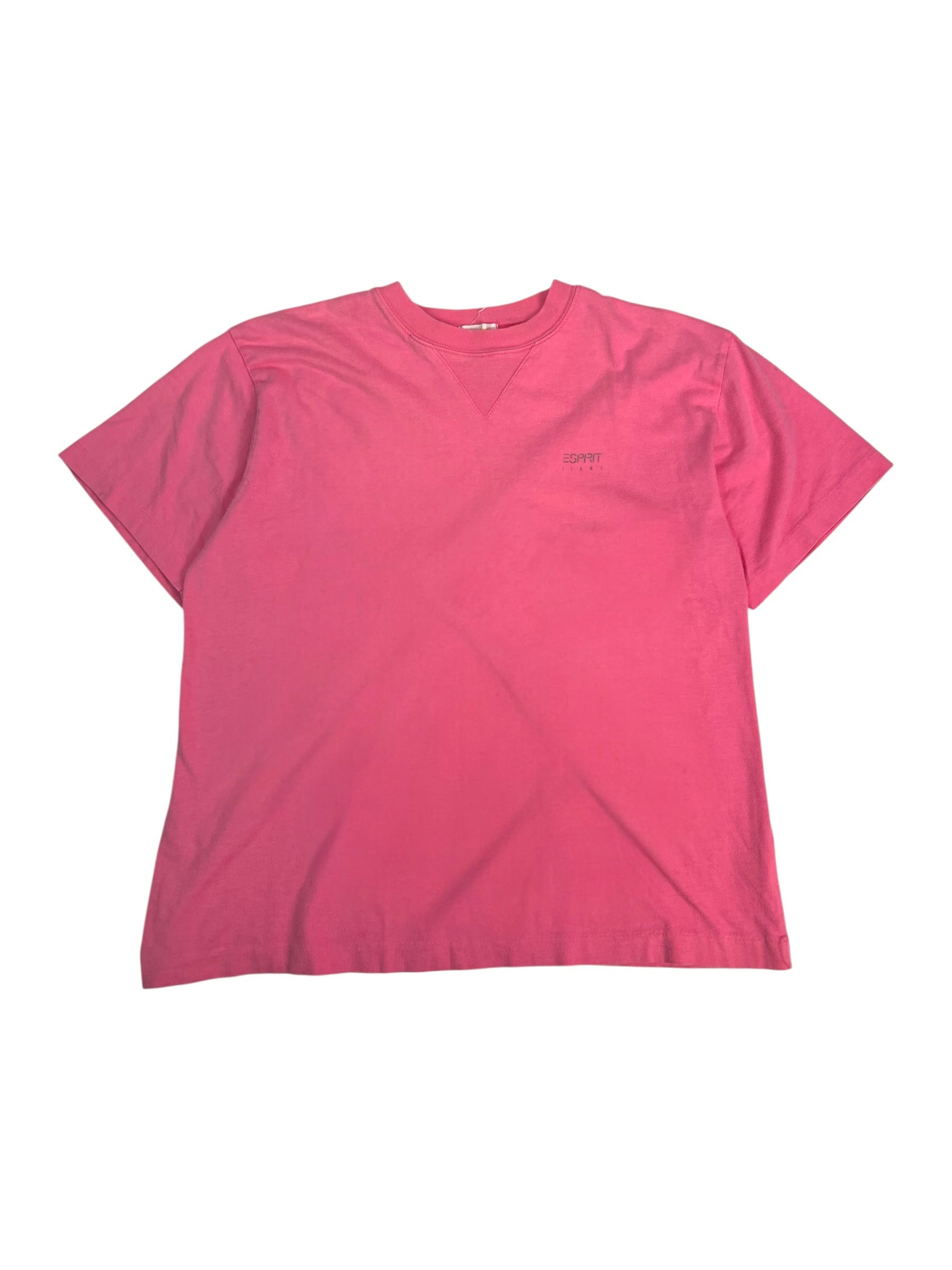 (L) Vintage Esprit Jeans Pink Tee