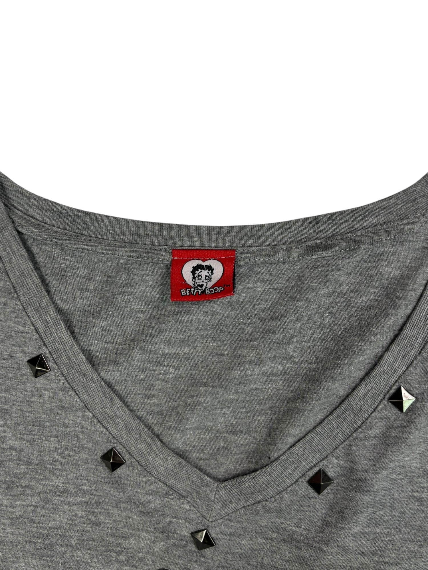 (L) Grey Betty Boop x Coca Cola Tee
