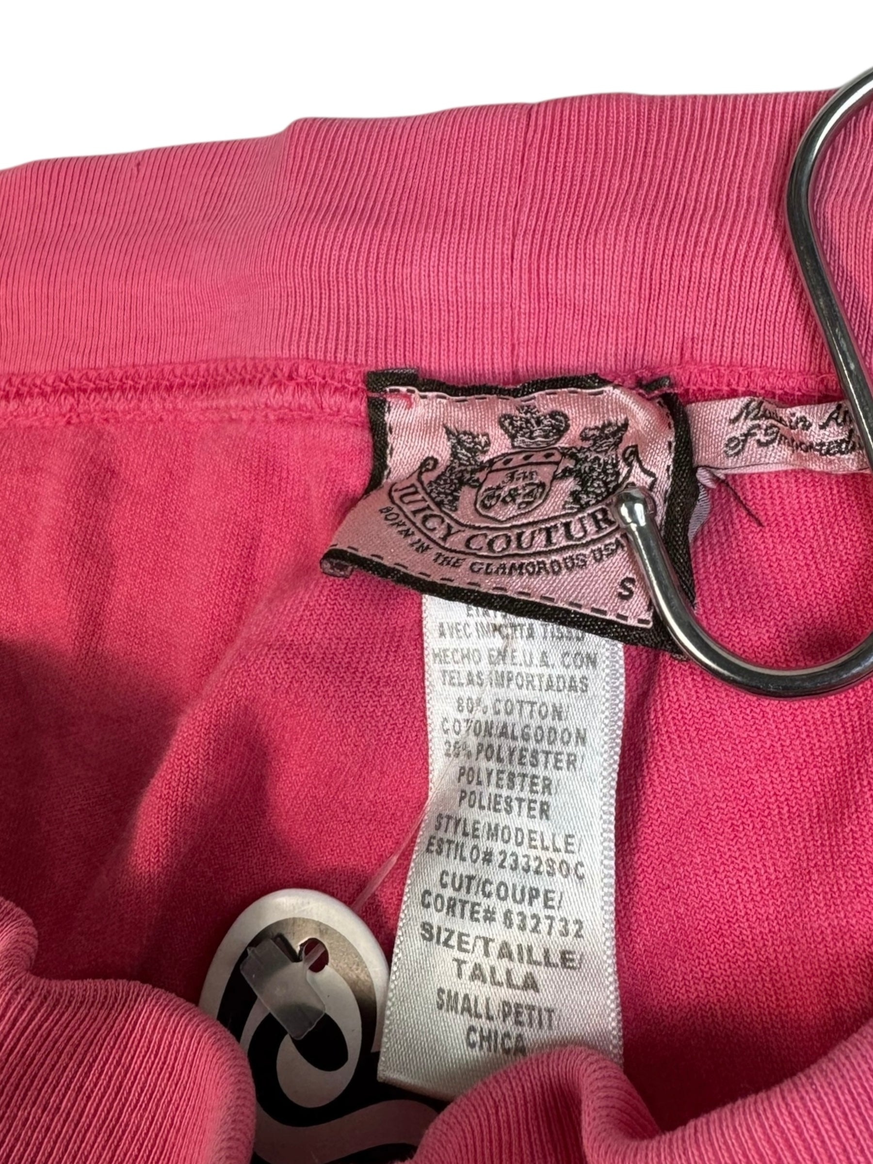 (S) Hot Pink Juicy Socialite Juicy Couture Velour Pants