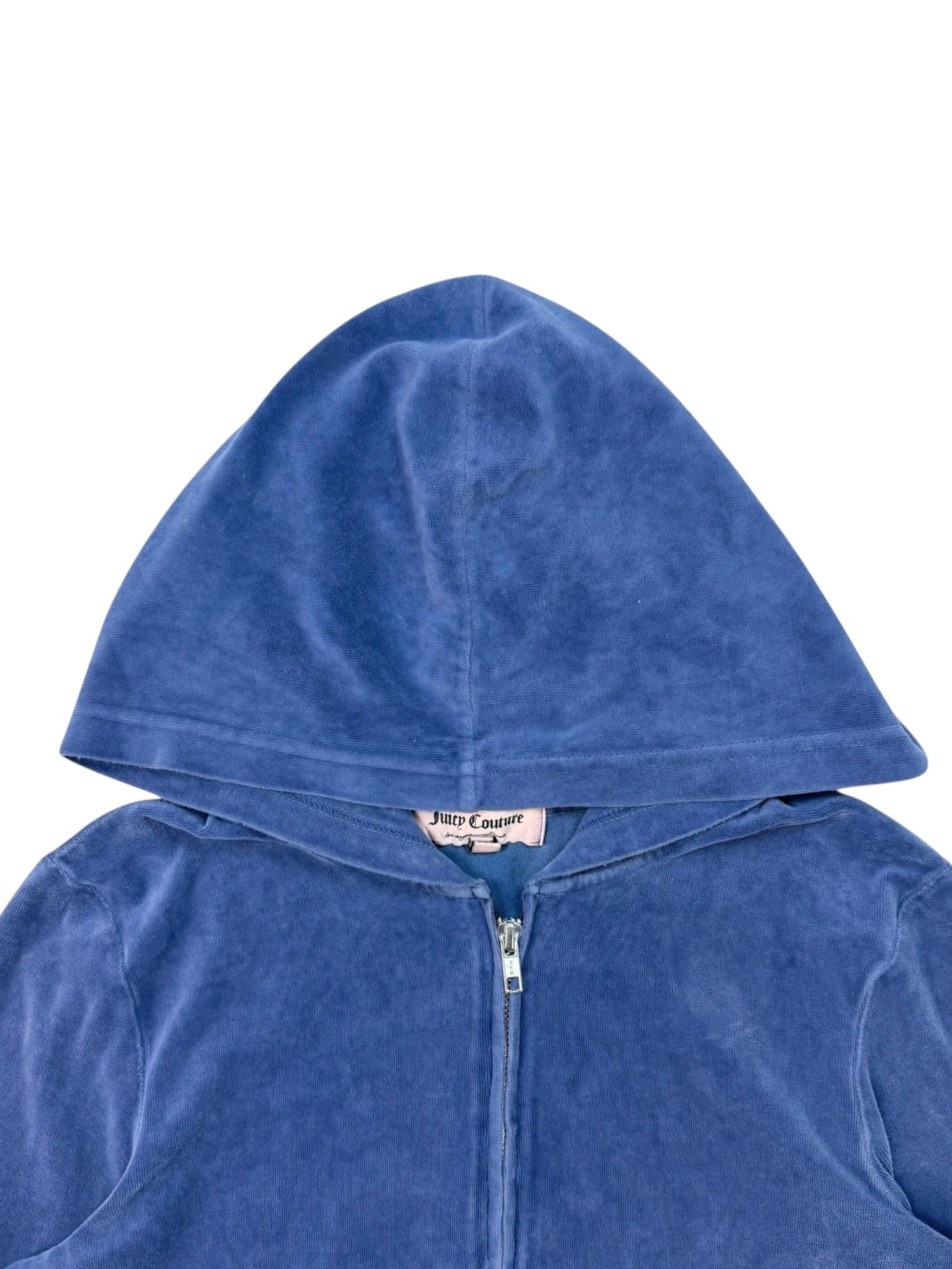 (M) Lavender Blue Juicy Couture Zip-Up Hoodie