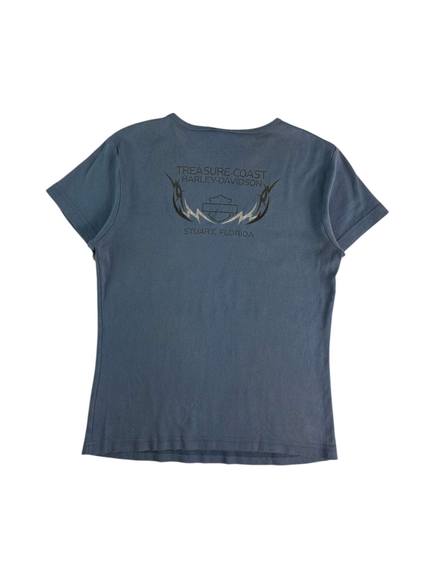 (L) Biker Boys Wanted Harley Davidson Tee