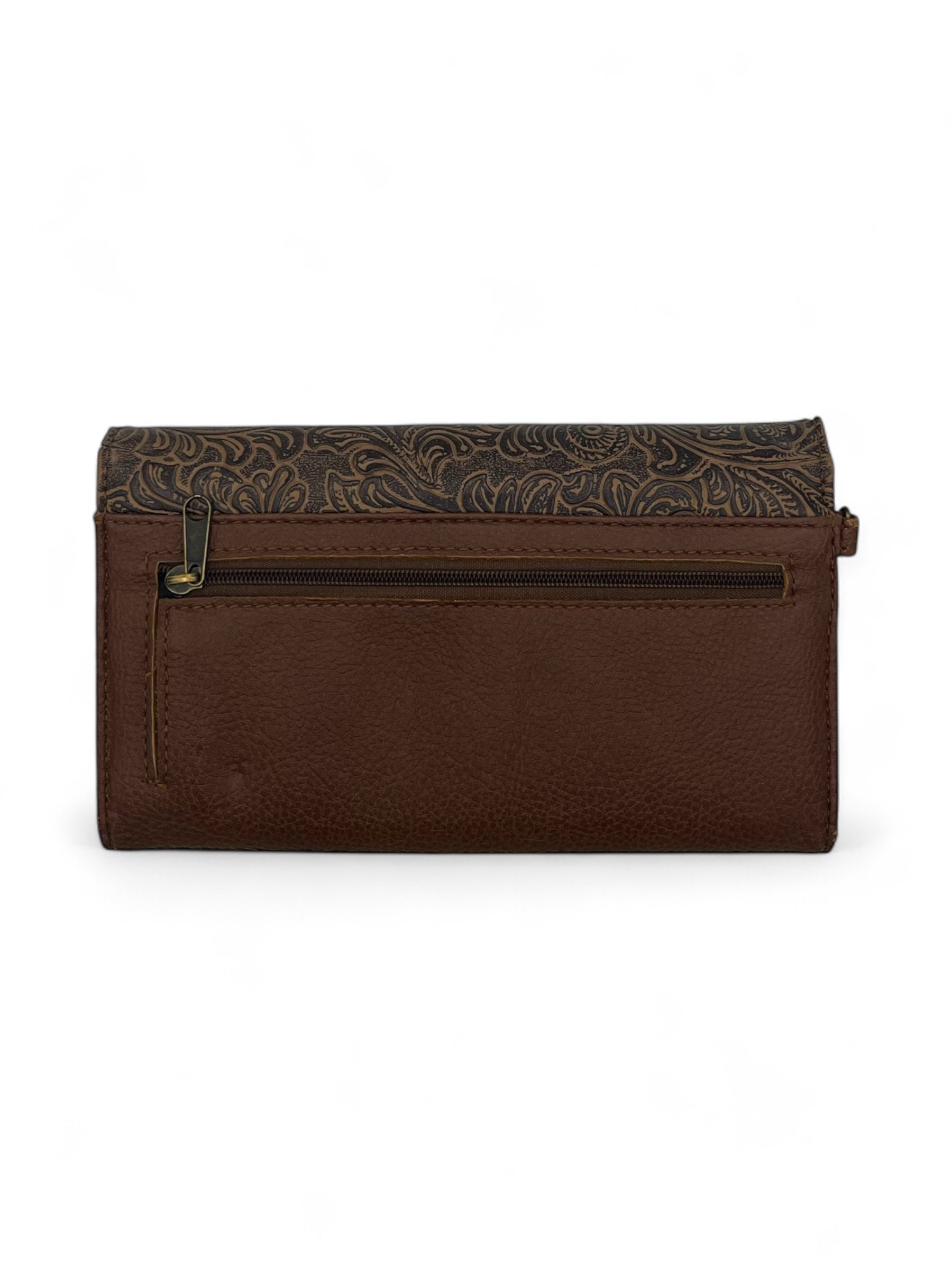 (O/S) Blazin Roxx Brown Embellished Wallet