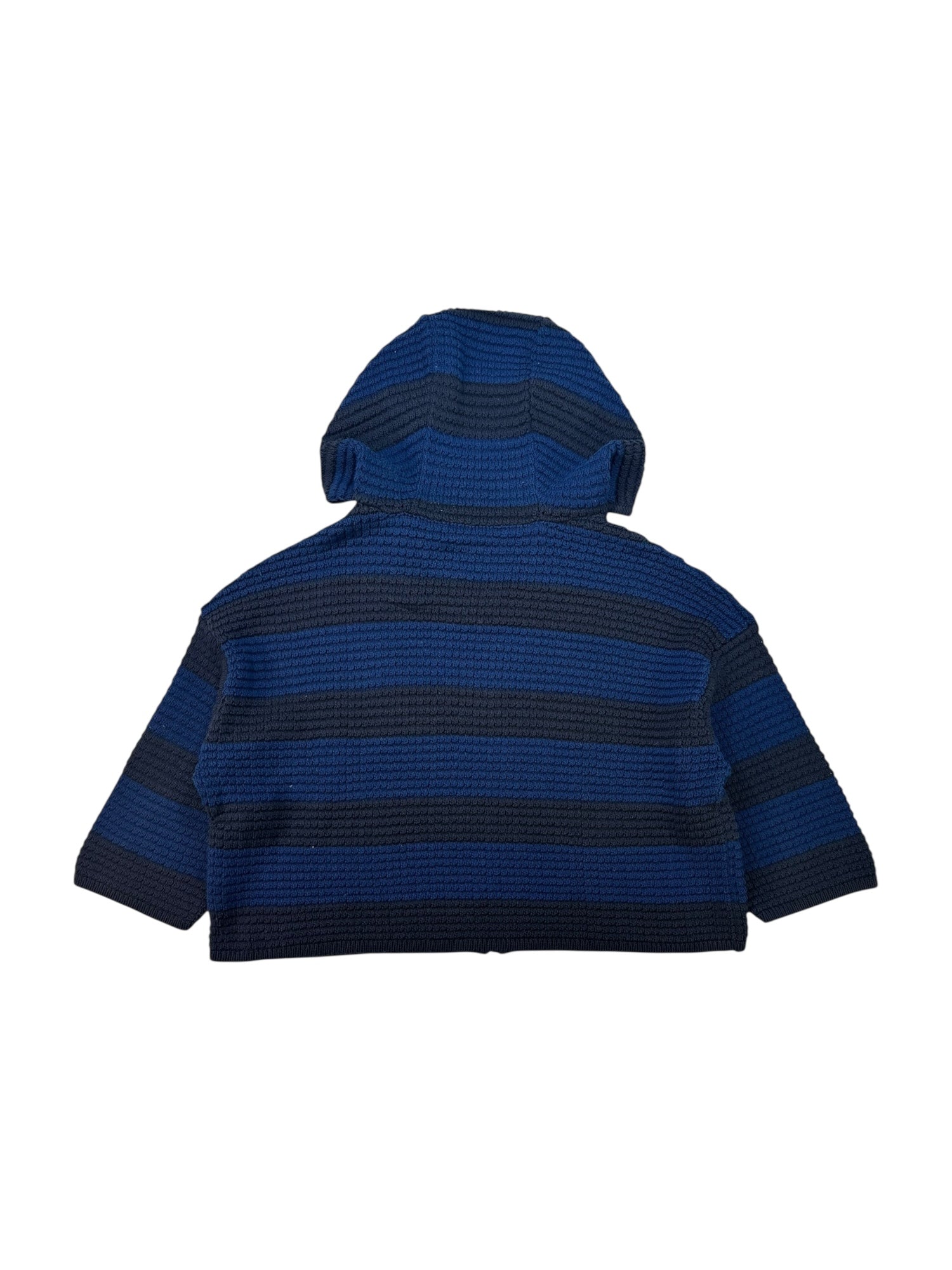 (M) Juicy Couture Cropped Half Sleeve Zip-up Hoodie